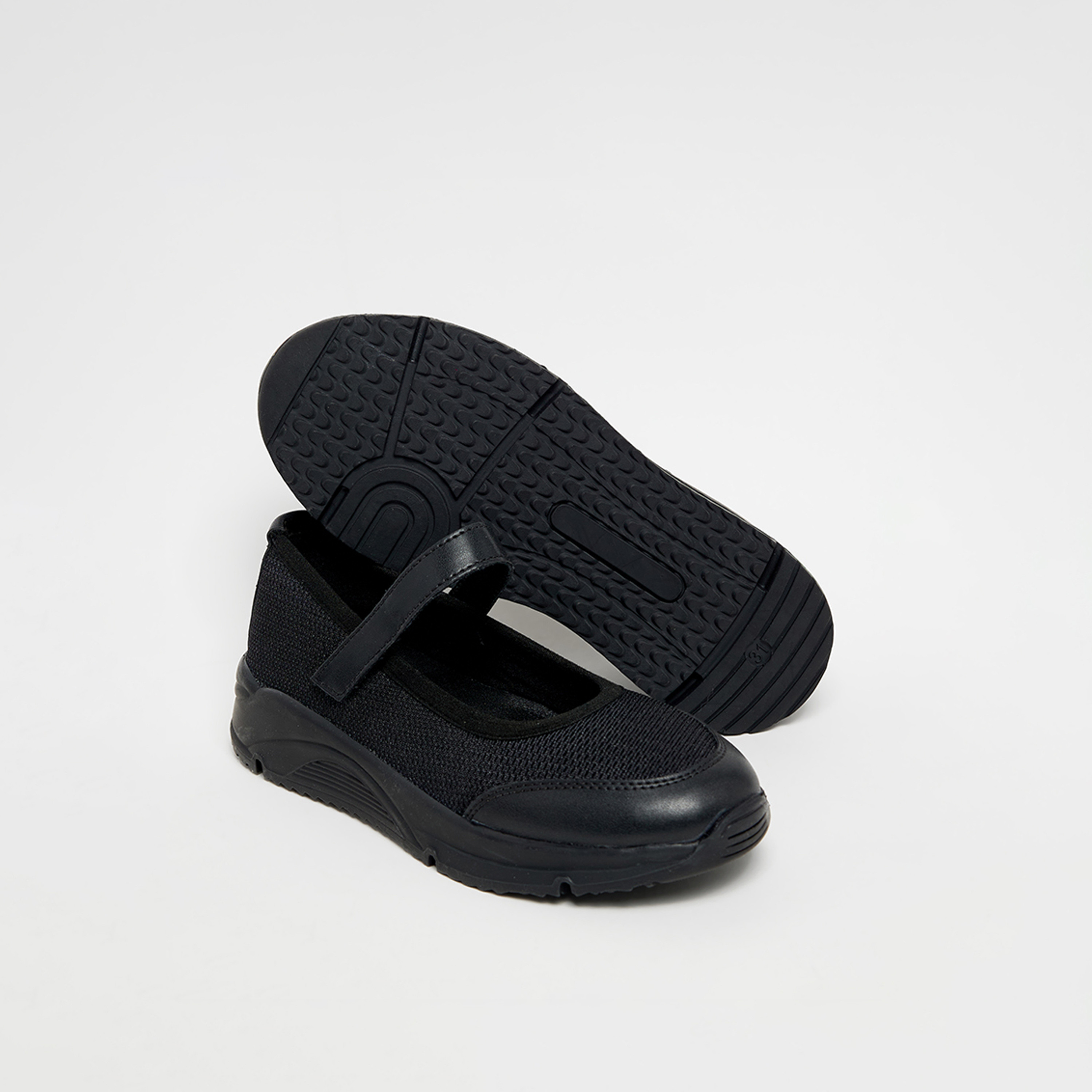 Hush Puppies Girl's Hook & Loop Mary Jane | 8479-girls-shoes-ballerinas-image-5
