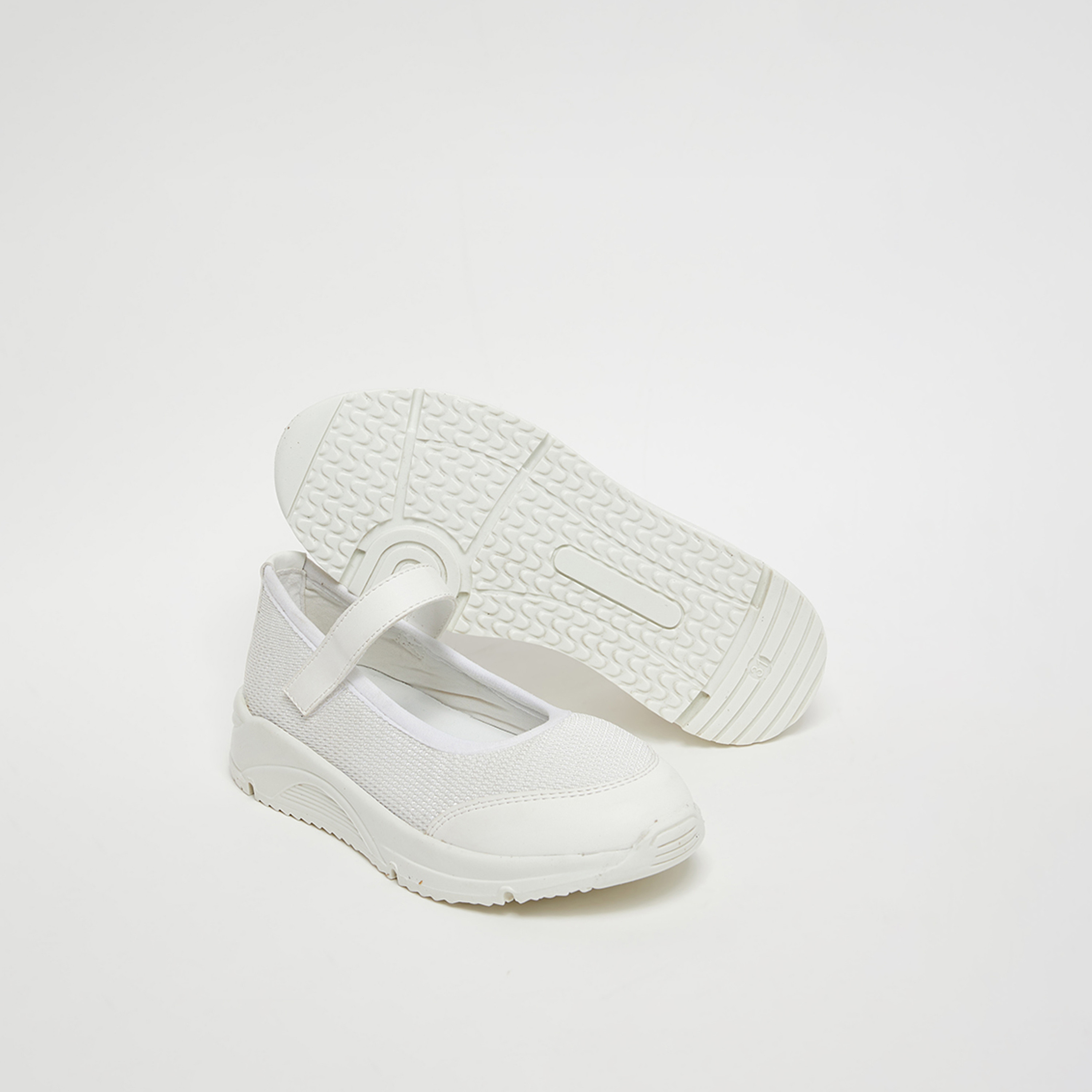 Hush Puppies Girl's Hook & Loop Mary Jane | 8479-girls-shoes-ballerinas-image-10