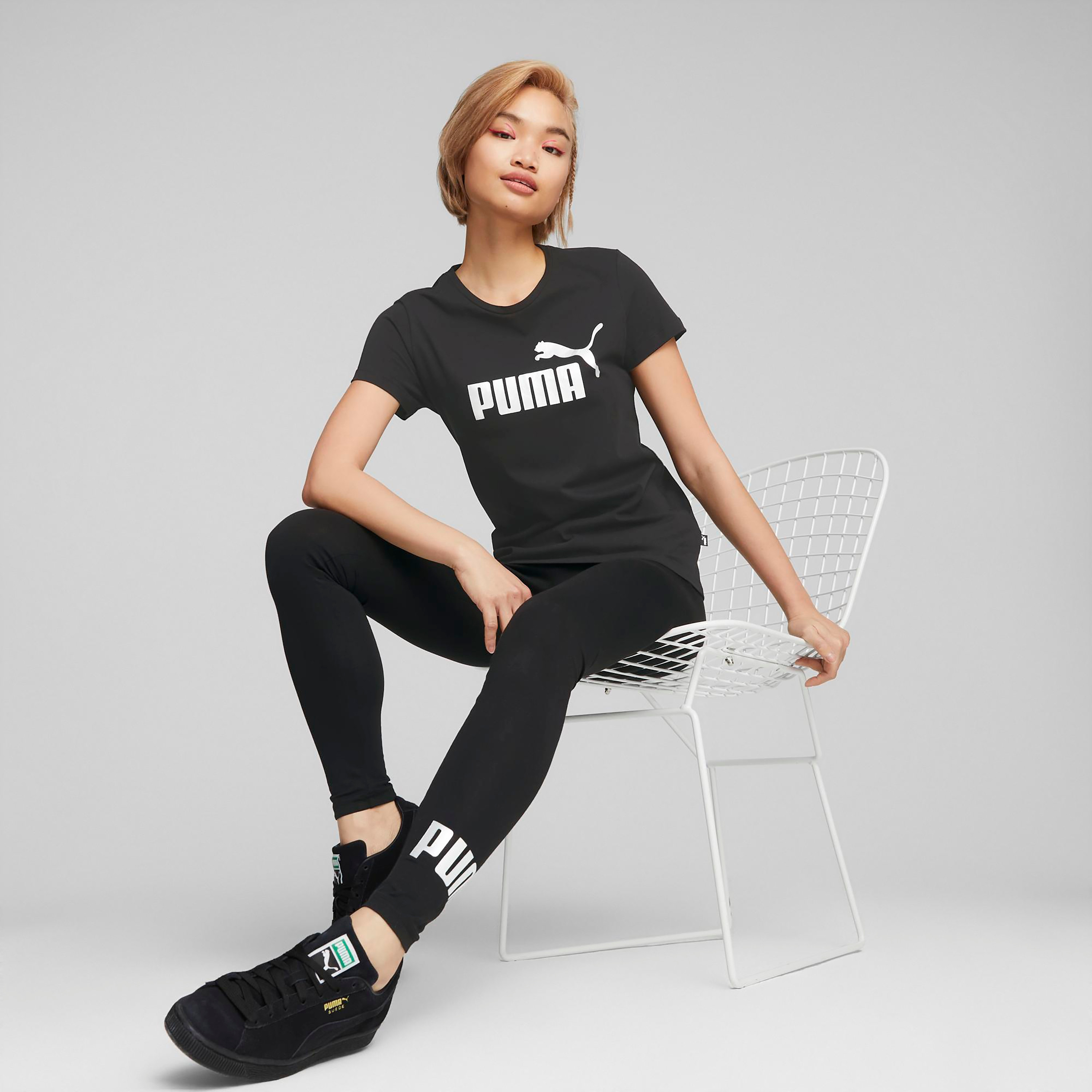 تيشيرت إي اس اس+ للسيدات شعار ميتاليك من بوما 84830351 | OE-sports-women-clothing-tshirtsandvests-image-2