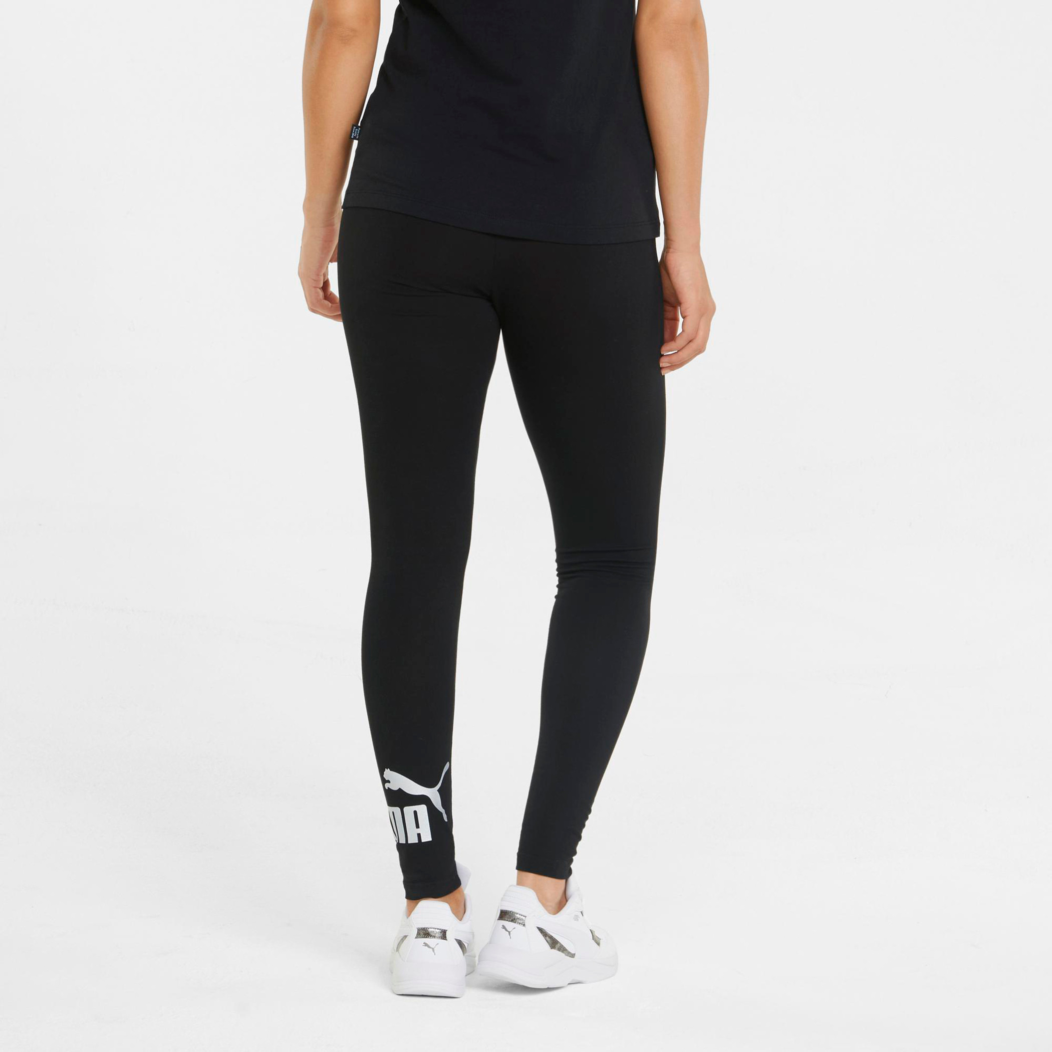 طماق بشعار نسائي من بوما إيس+ ميتاليك-women-clothing-bottoms-leggings-image-2