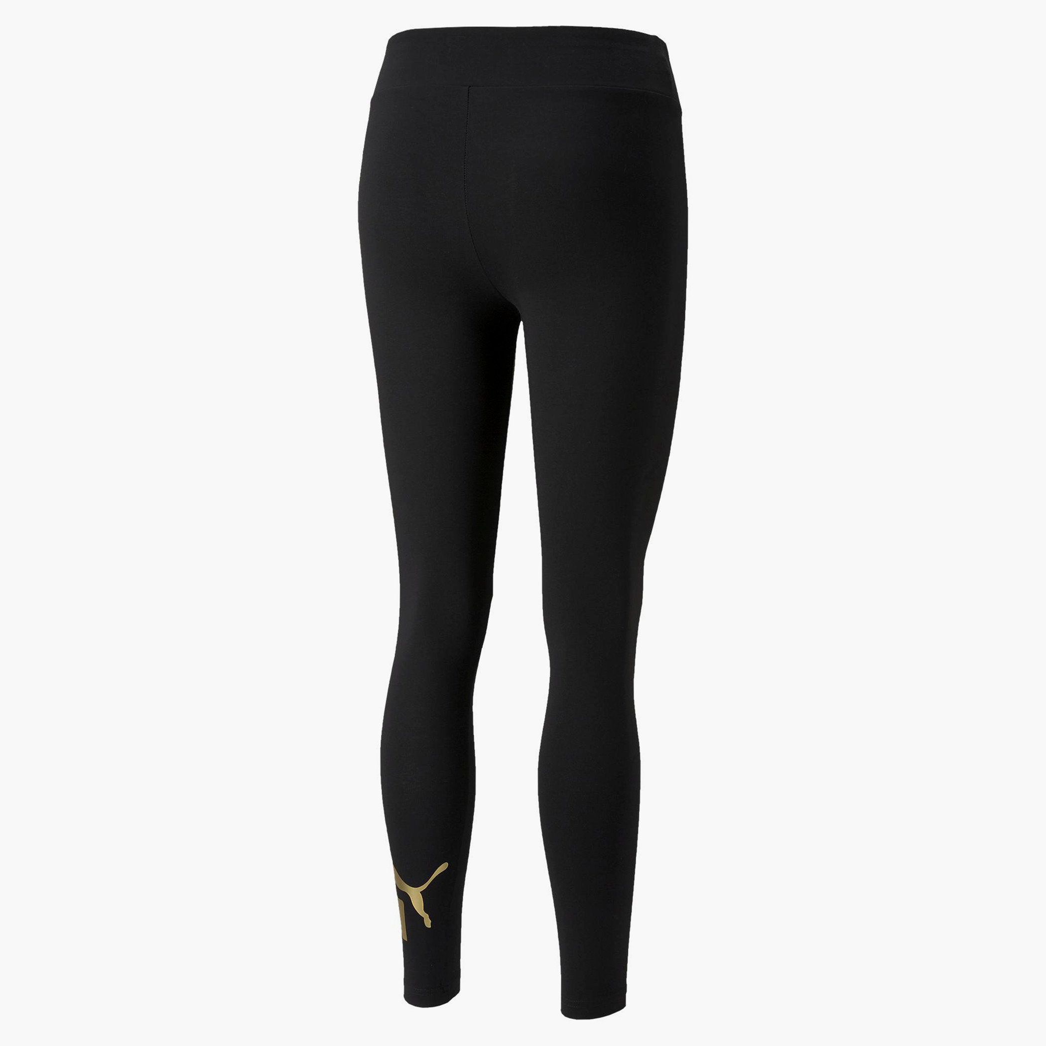 Puma Essentials+ Metallic Women Logo Leggings 84830701-women-clothing-bottoms-leggings-image-4