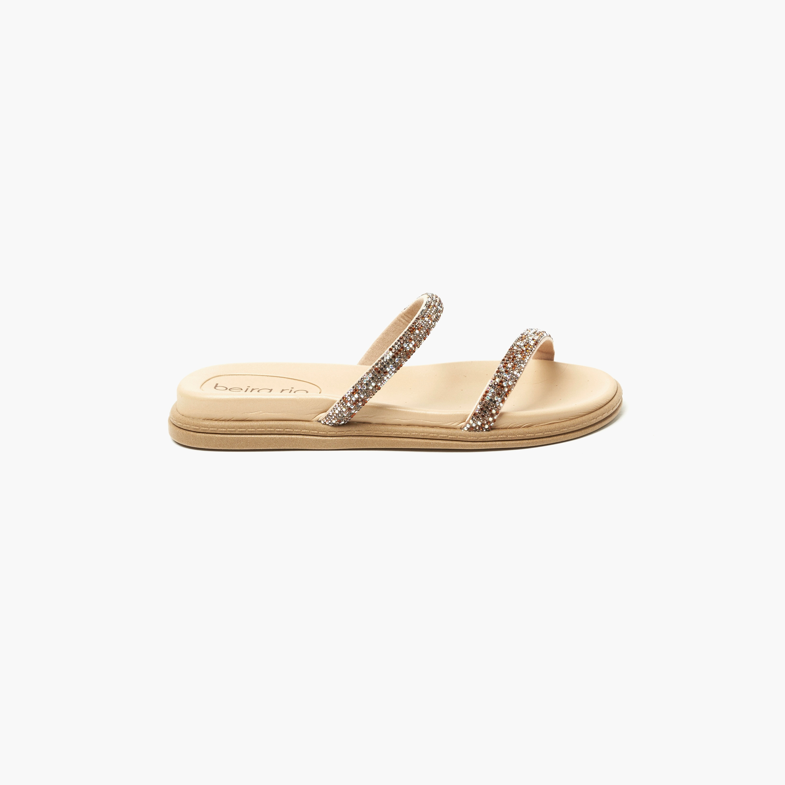 صندل نسائي شرائح مسطح مع لمسة من الكريستال من بيرا ريو | 8488-105-7551-women-shoes-sandals-flats-image-2