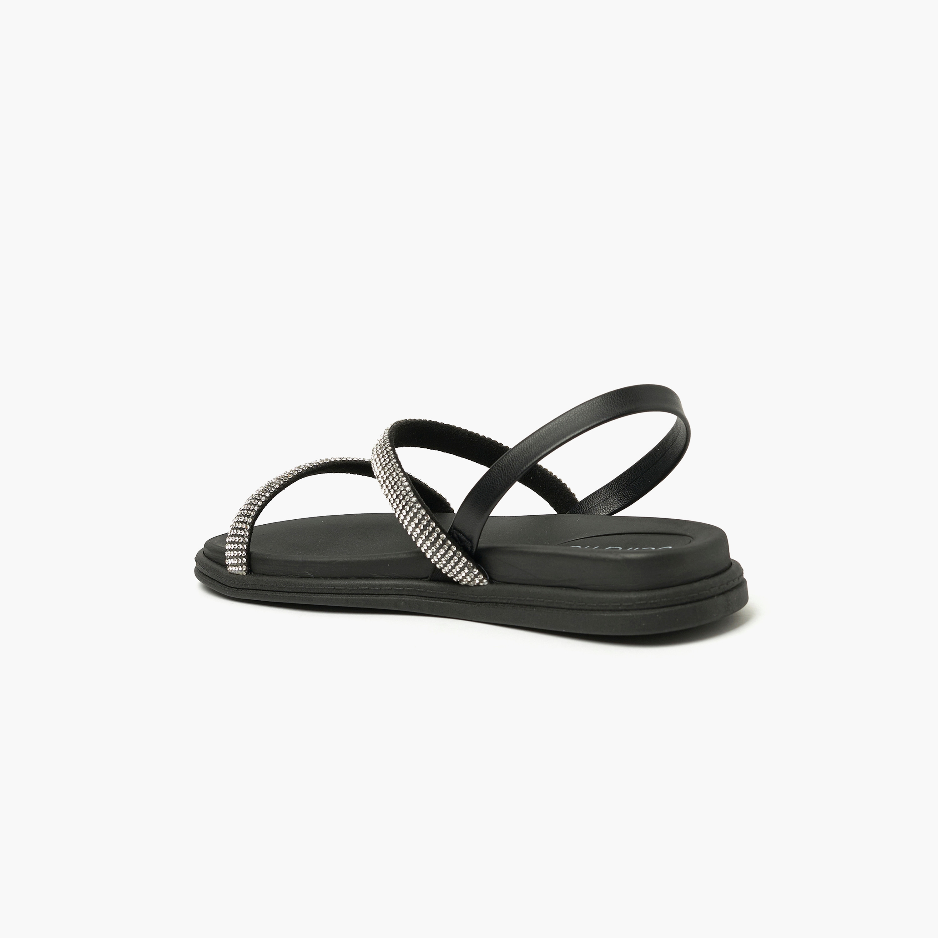 Beira Rio by Geoomnii  Women's Backstrap Sandals with Crystal Accent | 8488-109-26123      -women-shoes-sandals-flats-image-3