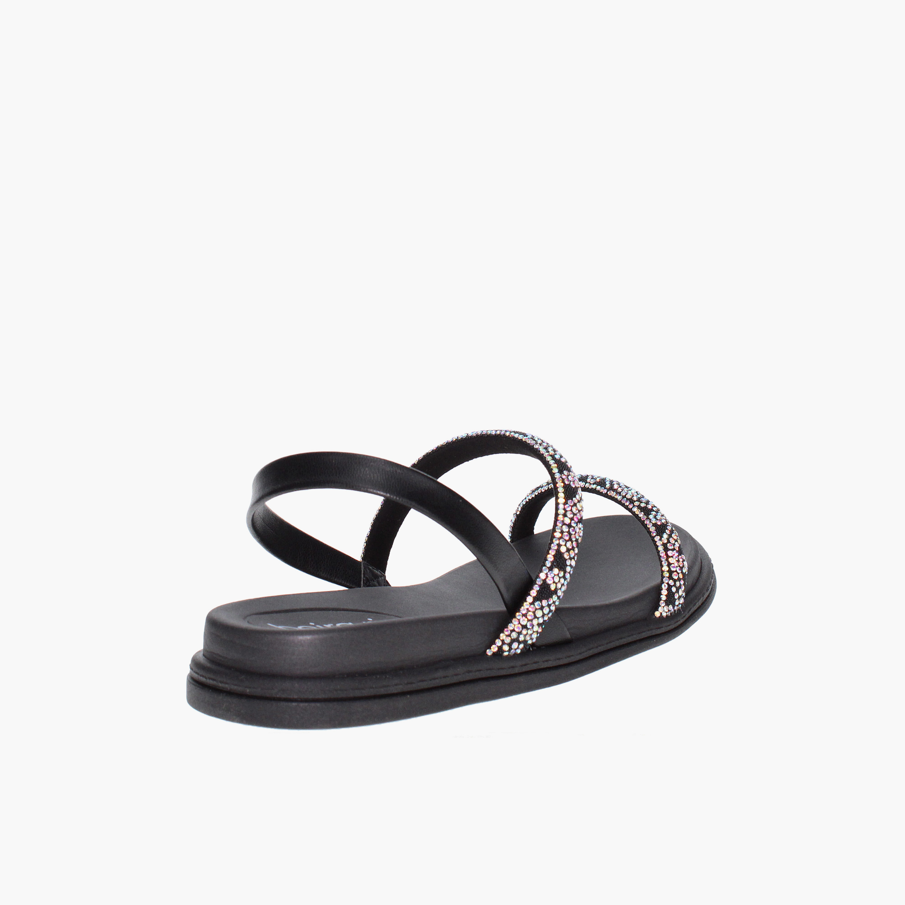 Beira Rio by Geoomnii  Women's Slip On Flat Strap Sandals | 8488-109-27333-94878      -women-shoes-sandals-flats-image-4