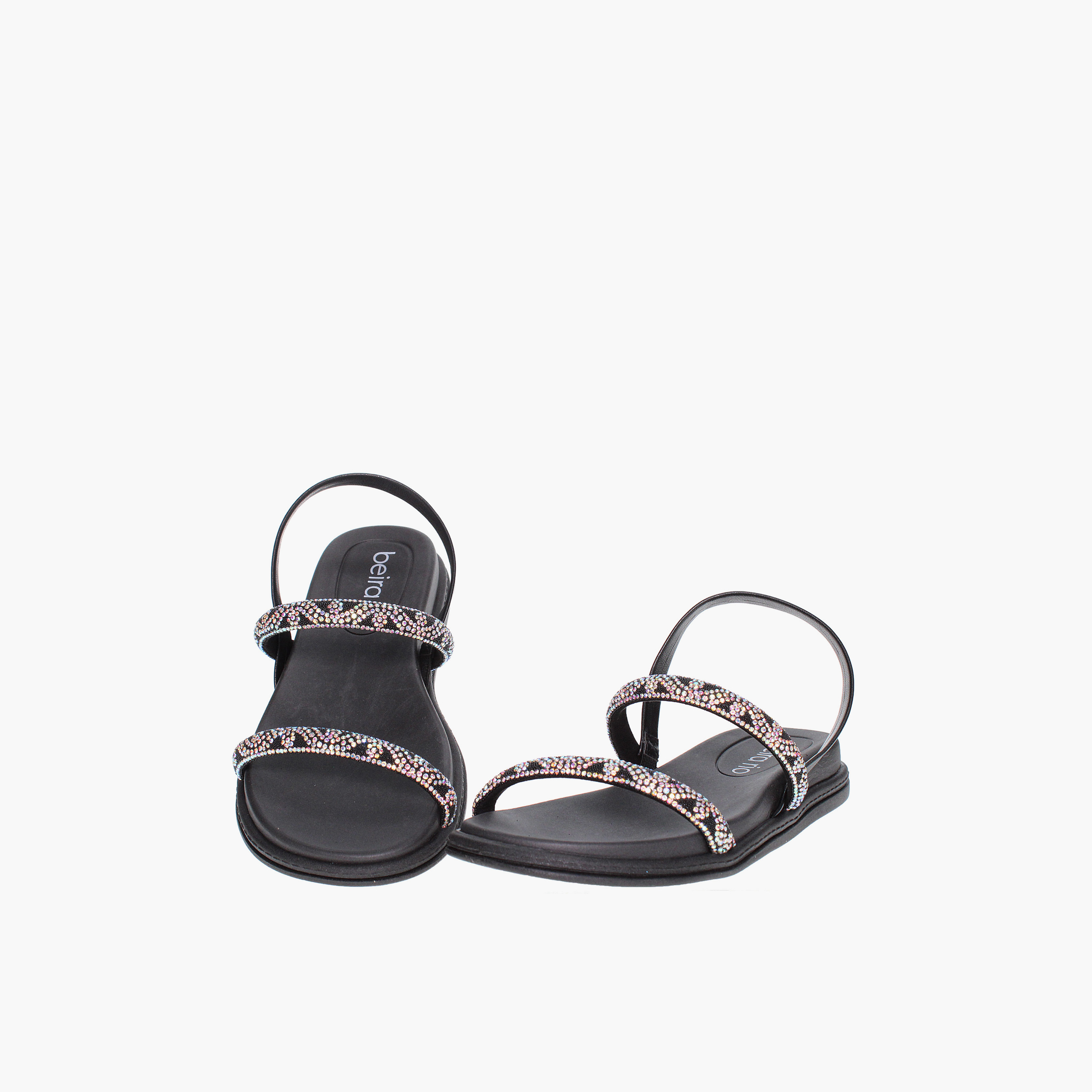 Beira Rio by Geoomnii  Women's Slip On Flat Strap Sandals | 8488-109-27333-94878      -women-shoes-sandals-flats-image-5