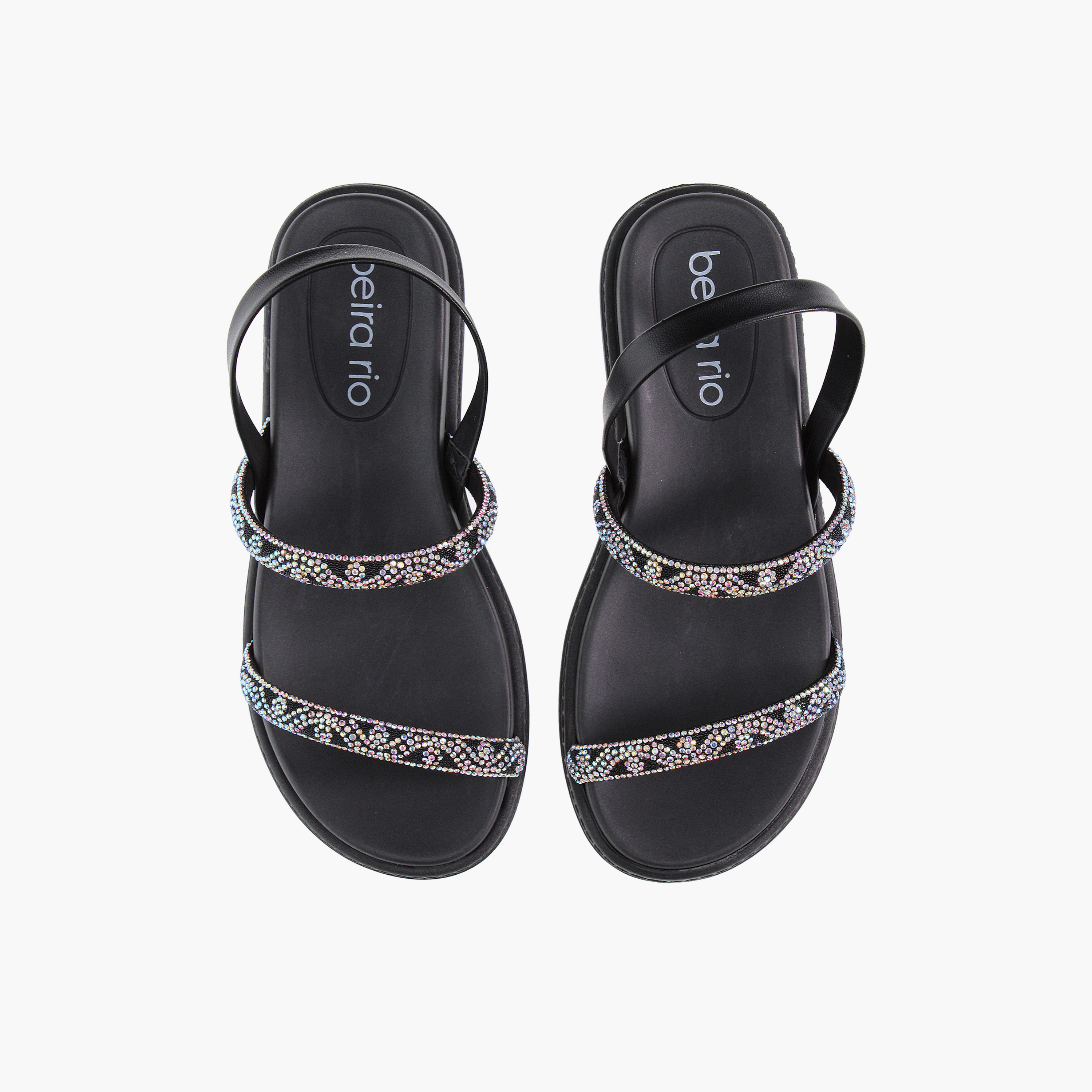 Beira Rio by Geoomnii  Women's Slip On Flat Strap Sandals | 8488-109-27333-94878      -women-shoes-sandals-flats-image-6