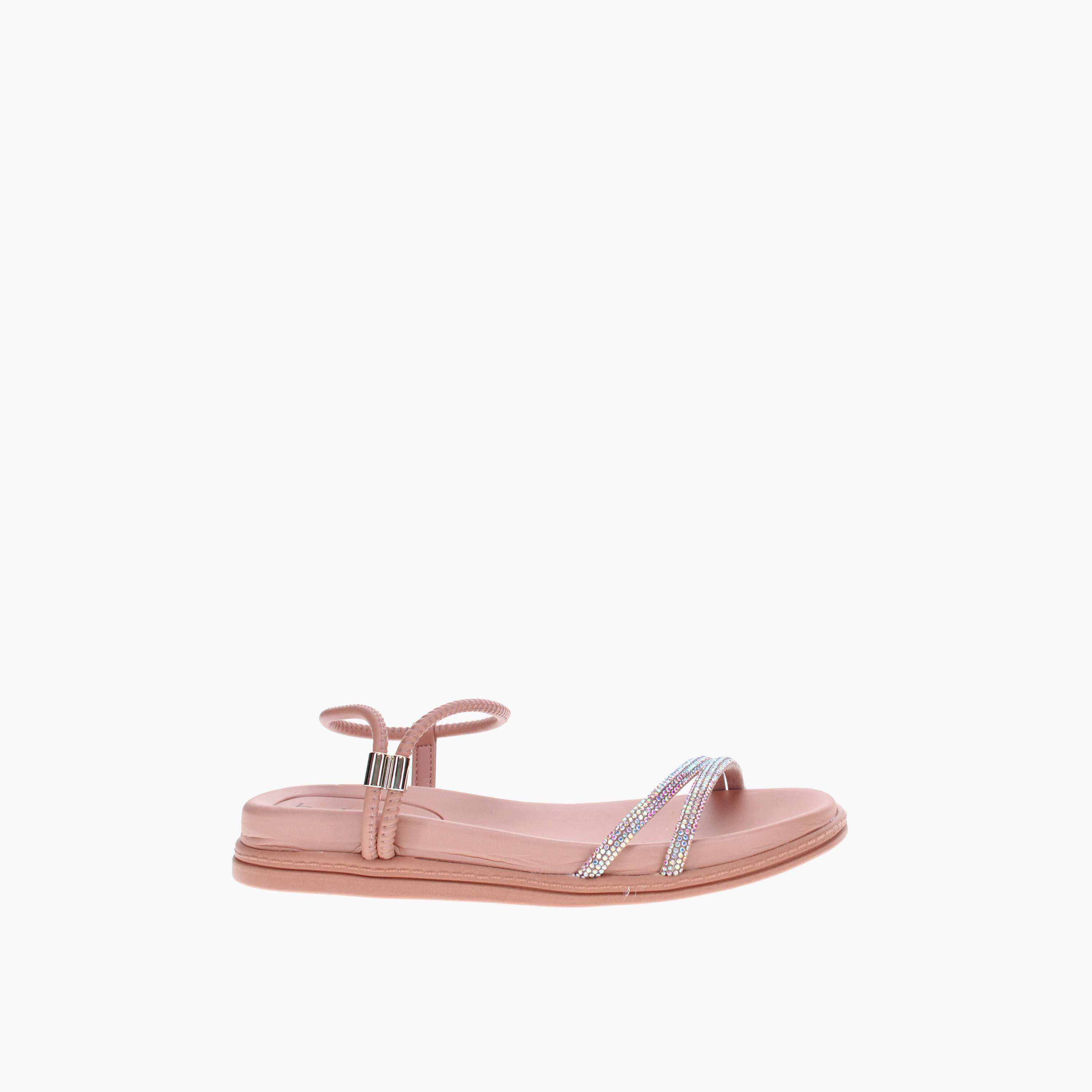 Beira Rio by Geoomnii  Women's Elastic Tra Strap Sandals | 8488-113-26510-87720       -women-shoes-sandals-flats-image-2