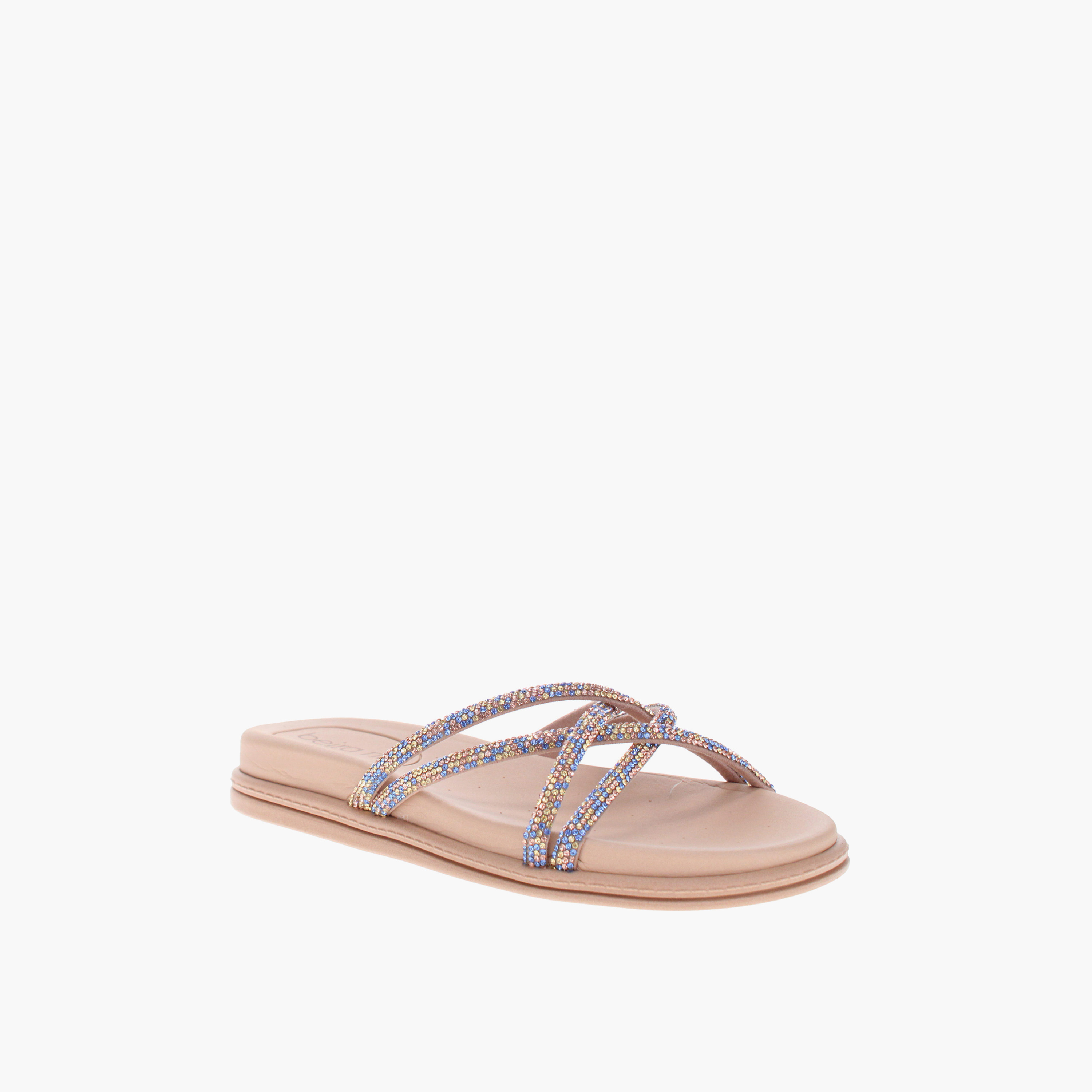 Beira Rio by Geoomnii  Women's Slip On Quintessa Slide Sandals | 8488-116-26513-94628      -women-shoes-sandals-flats-image-1