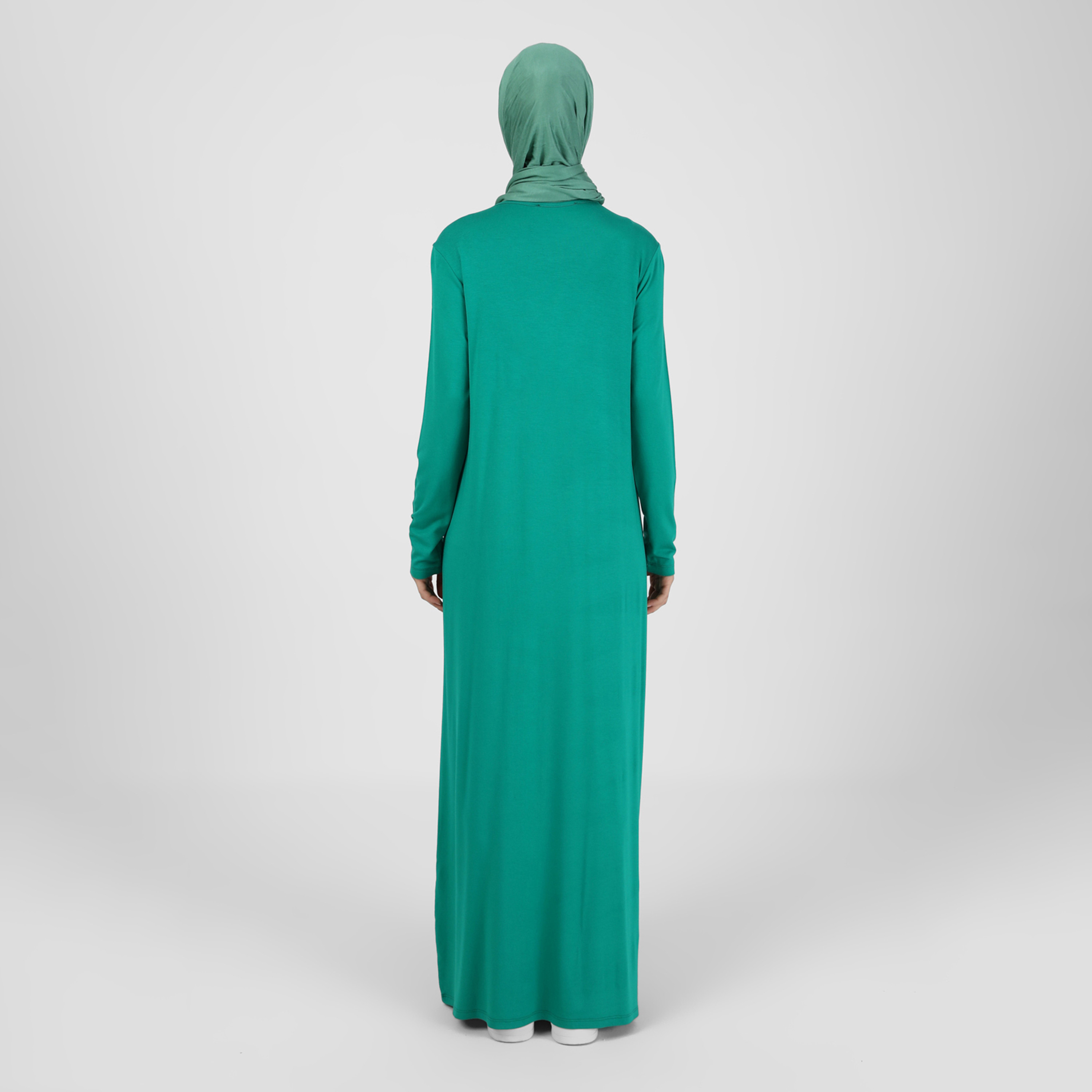 Refka Plain Crew Neck Dress-women-clothing-dresses-image-5