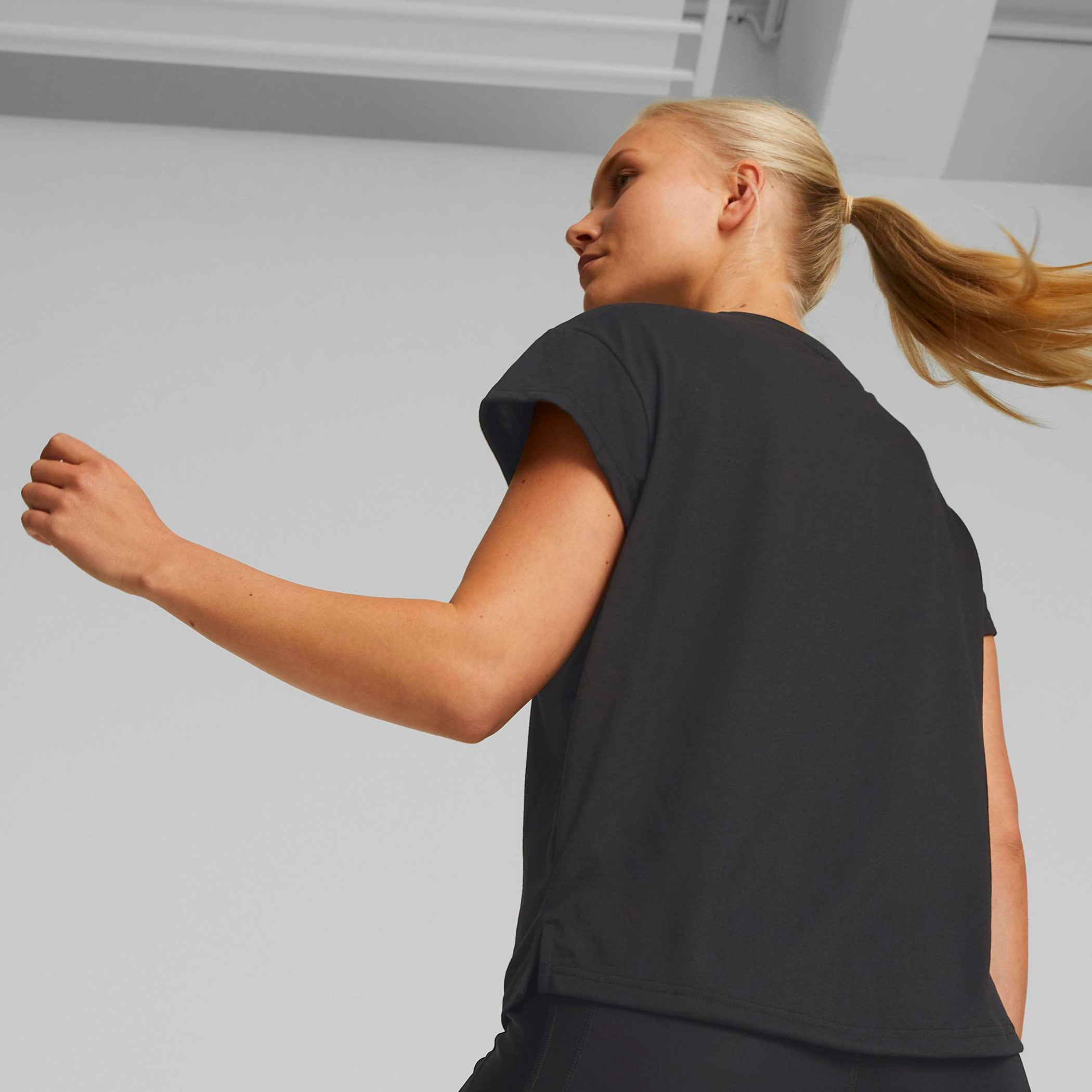 Puma Modern Sports Women Logo T-Shirt 84981801-sports-women-clothing-tshirtsandvests-image-2
