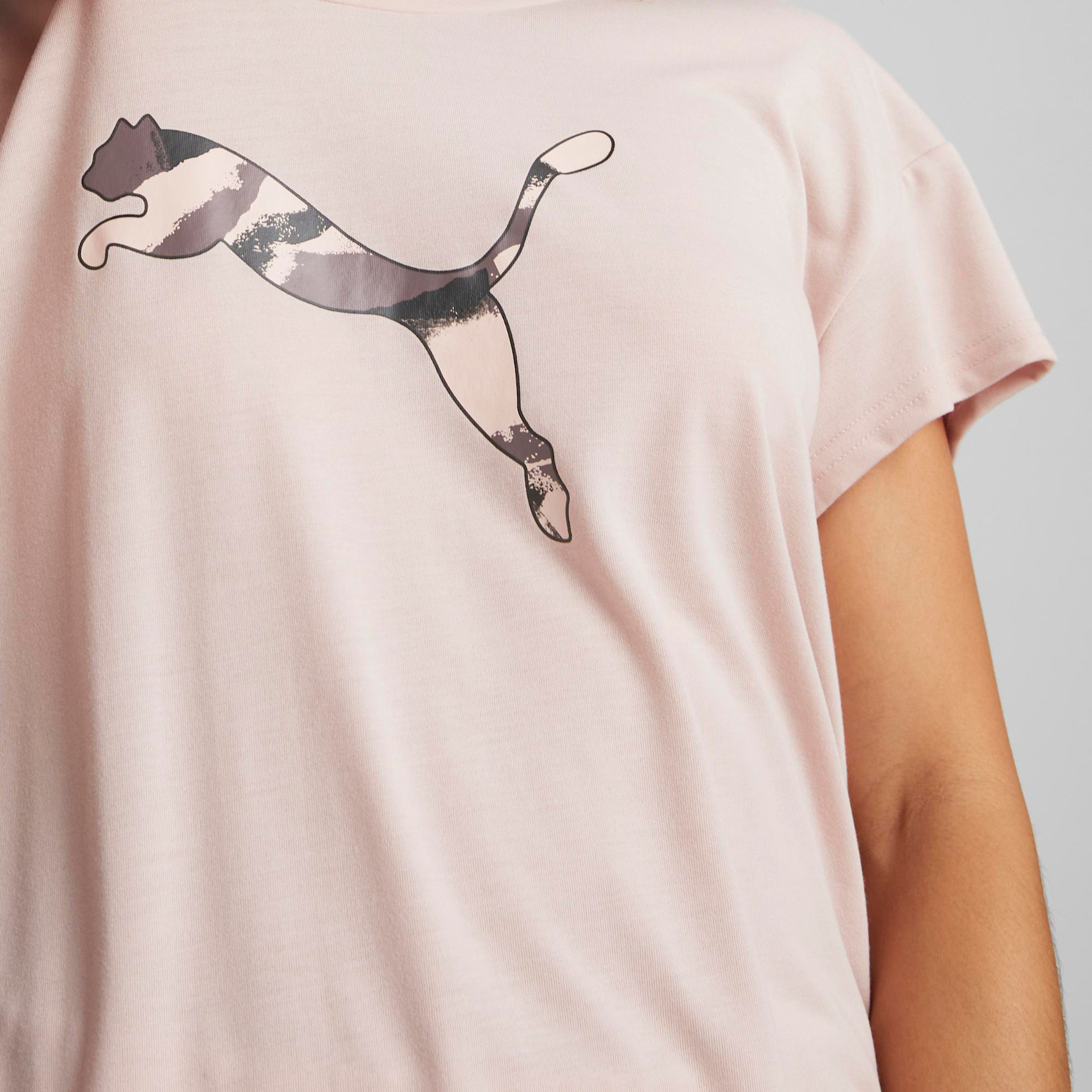 تيشيرت نسائي بشعار من بوما مودرن سبورتس-sports-women-clothing-tshirtsandvests-image-18