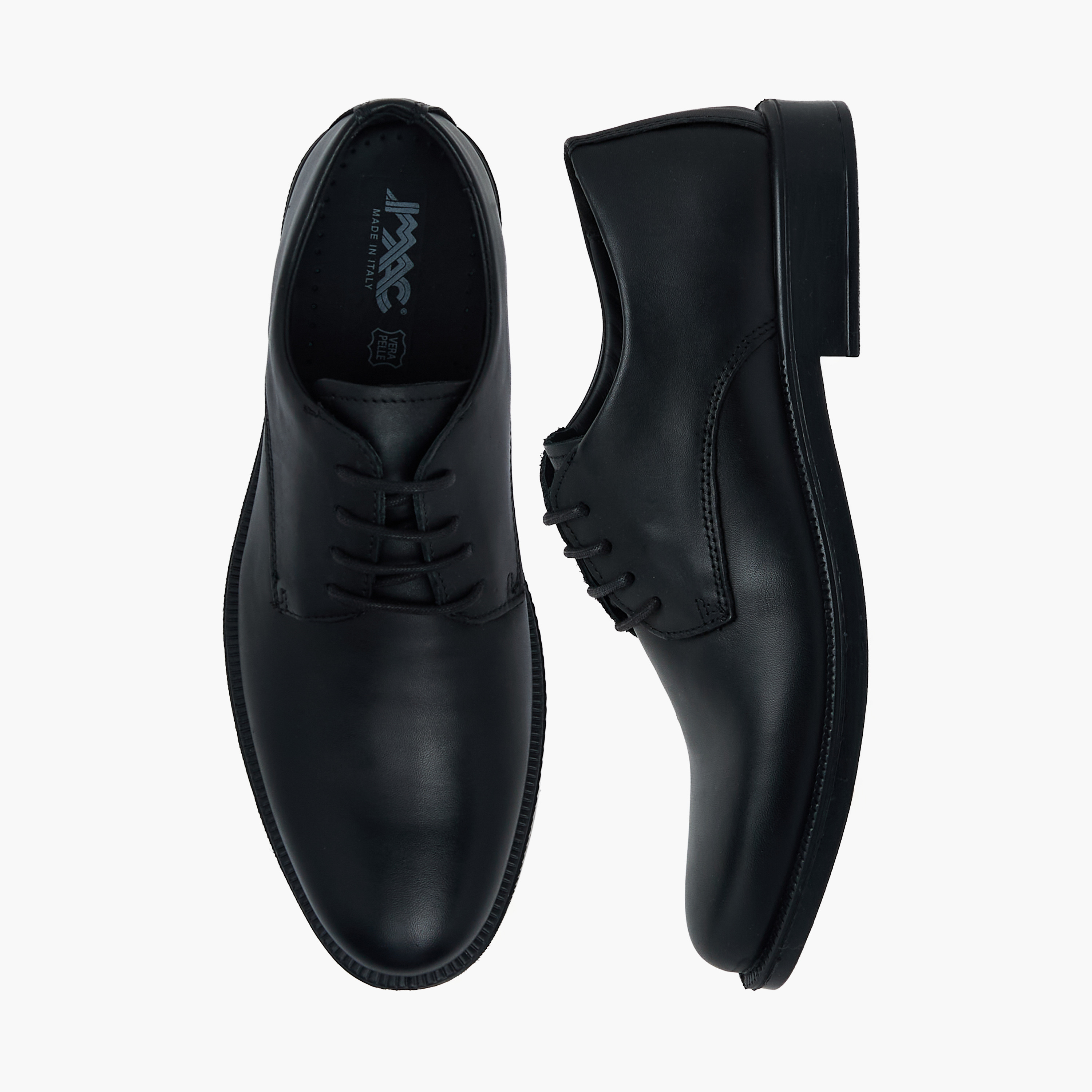 IMAC Men Leather Lace-Up Derby Shoes-men-shoes-formalshoes-image-1
