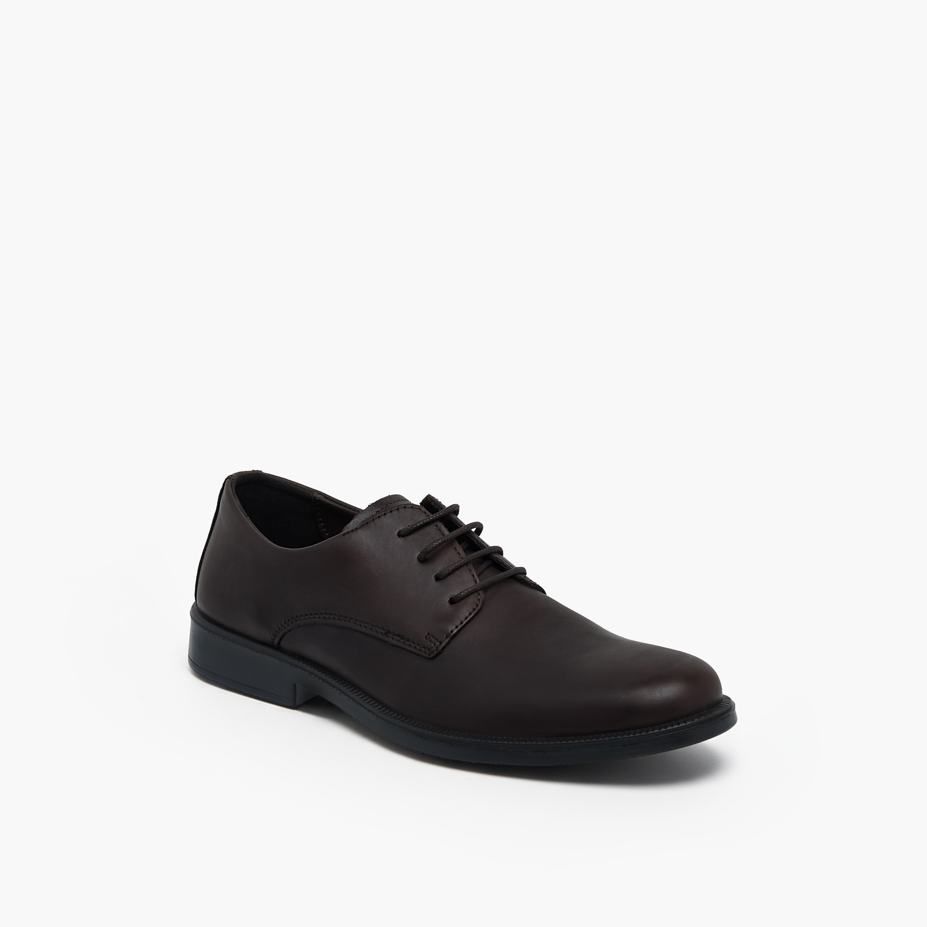 IMAC Men Leather Lace-Up Derby Shoes-men-shoes-formalshoes-image-2