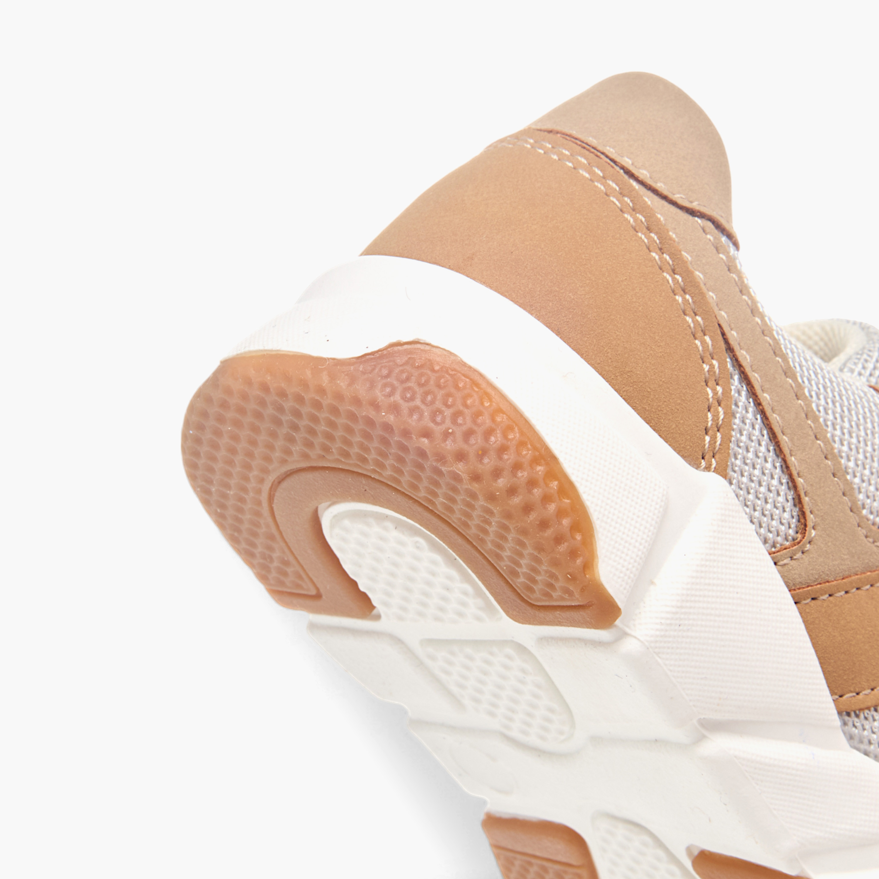 Barefeet Panelled Sneakers with Hook and Loop Closure-boys-shoes-sneakers-image-4