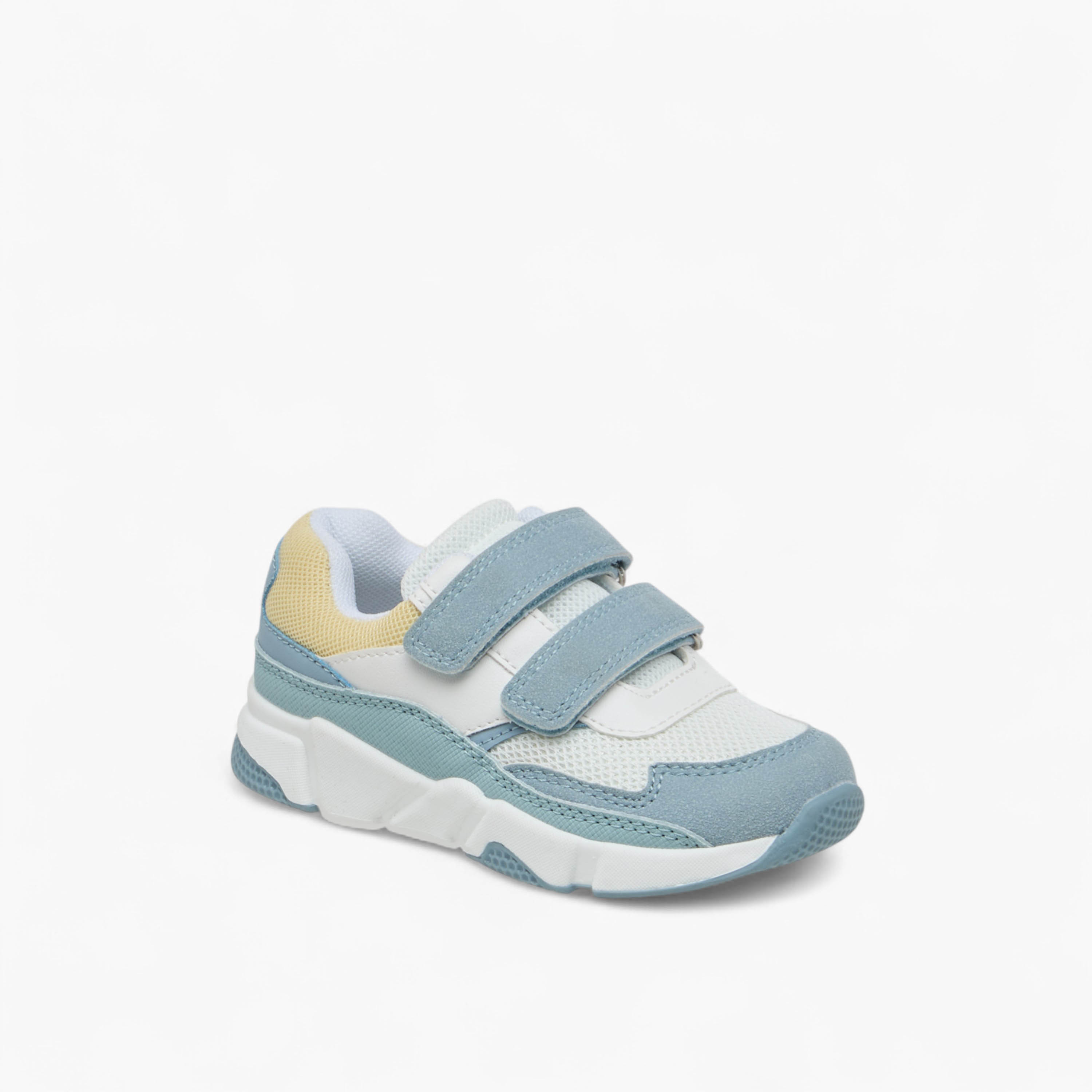 Barefeet Colourblock Sneakers with Hook and Loop Closure-boys-shoes-sneakers-image-2