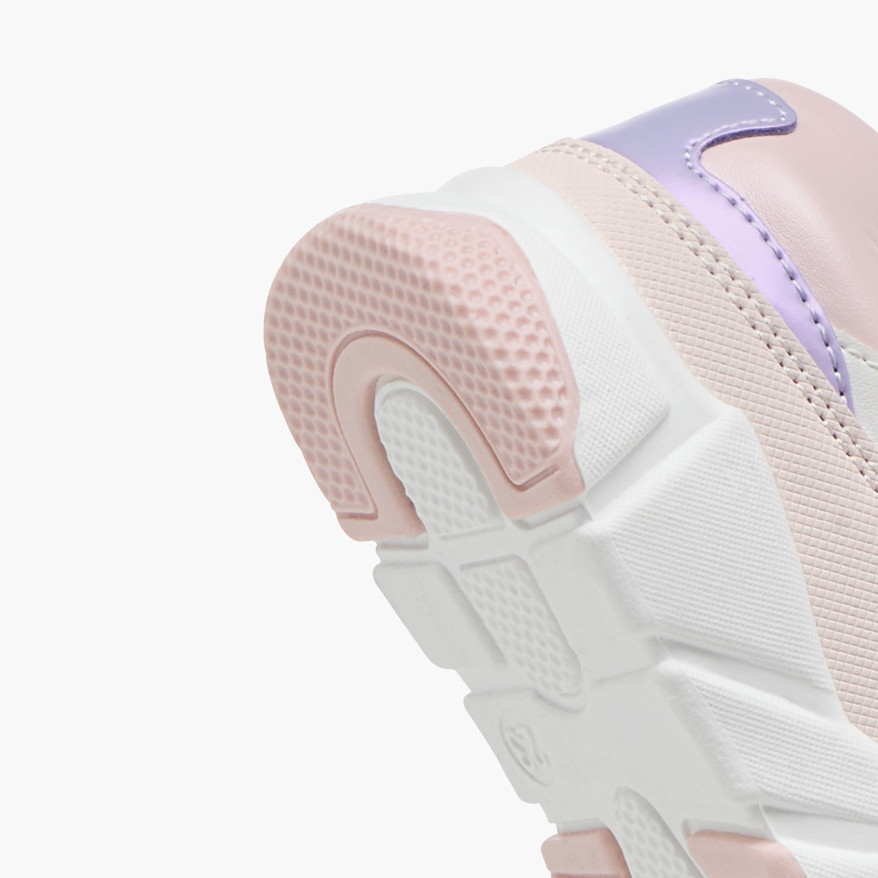 Barefeet Panelled Sneakers with Hook and Loop Closure-girls-shoes-sneakers-image-5