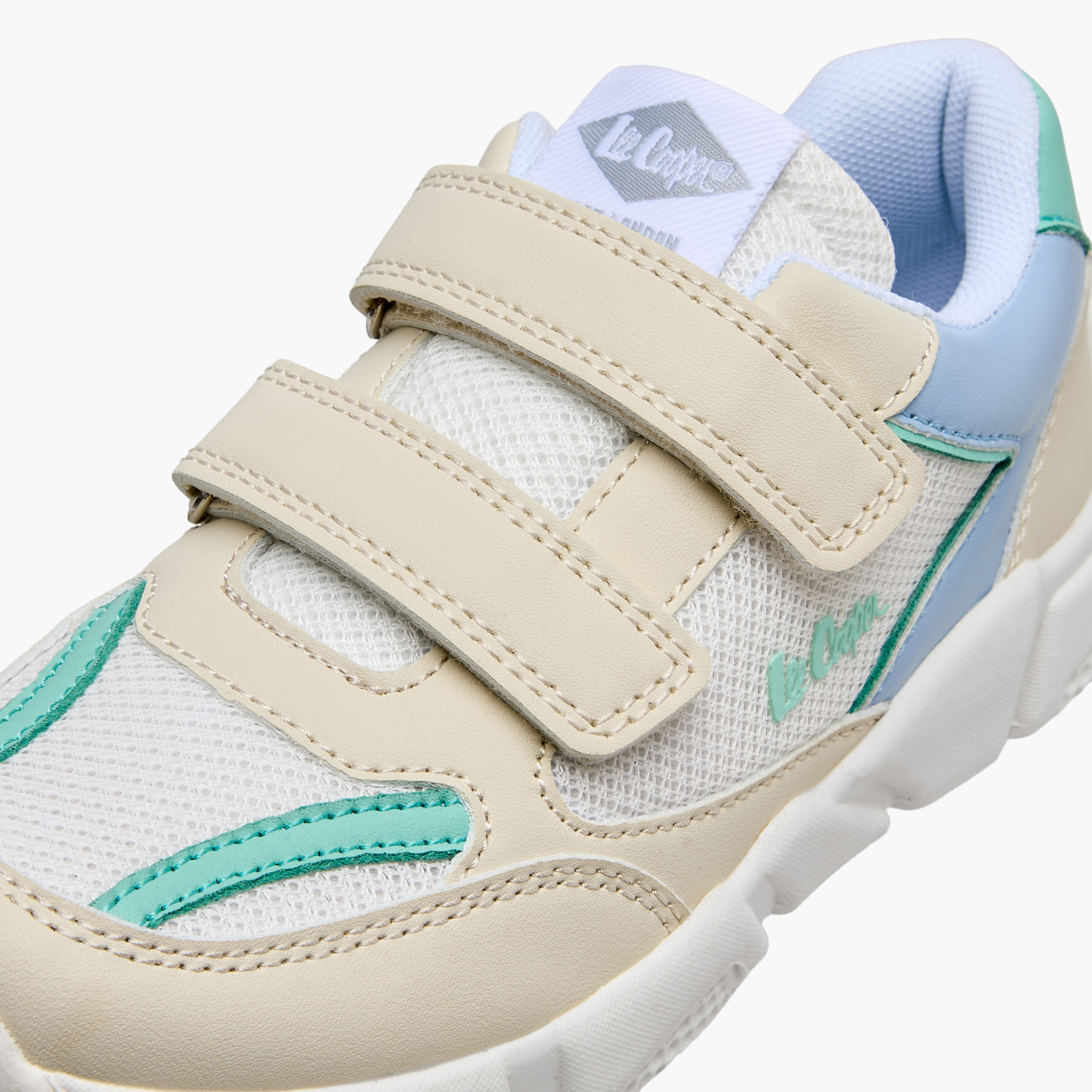 حذاء سنيكرز بشريط إغلاق لاصق للبنات من لي كوبر-girls-shoes-sneakers-image-4