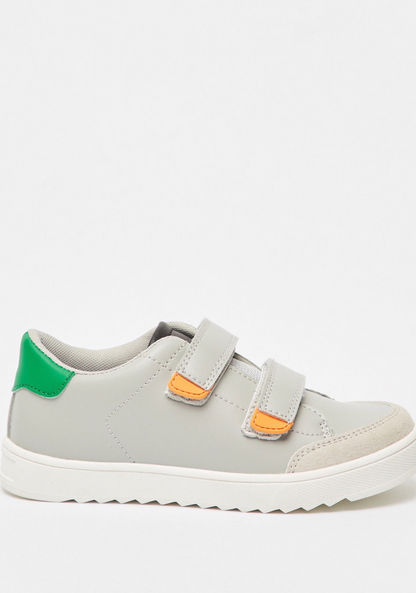 Mister Duchini Solid Sneakers with Hook and Loop Closure-Boy%27s Sneakers-image-0