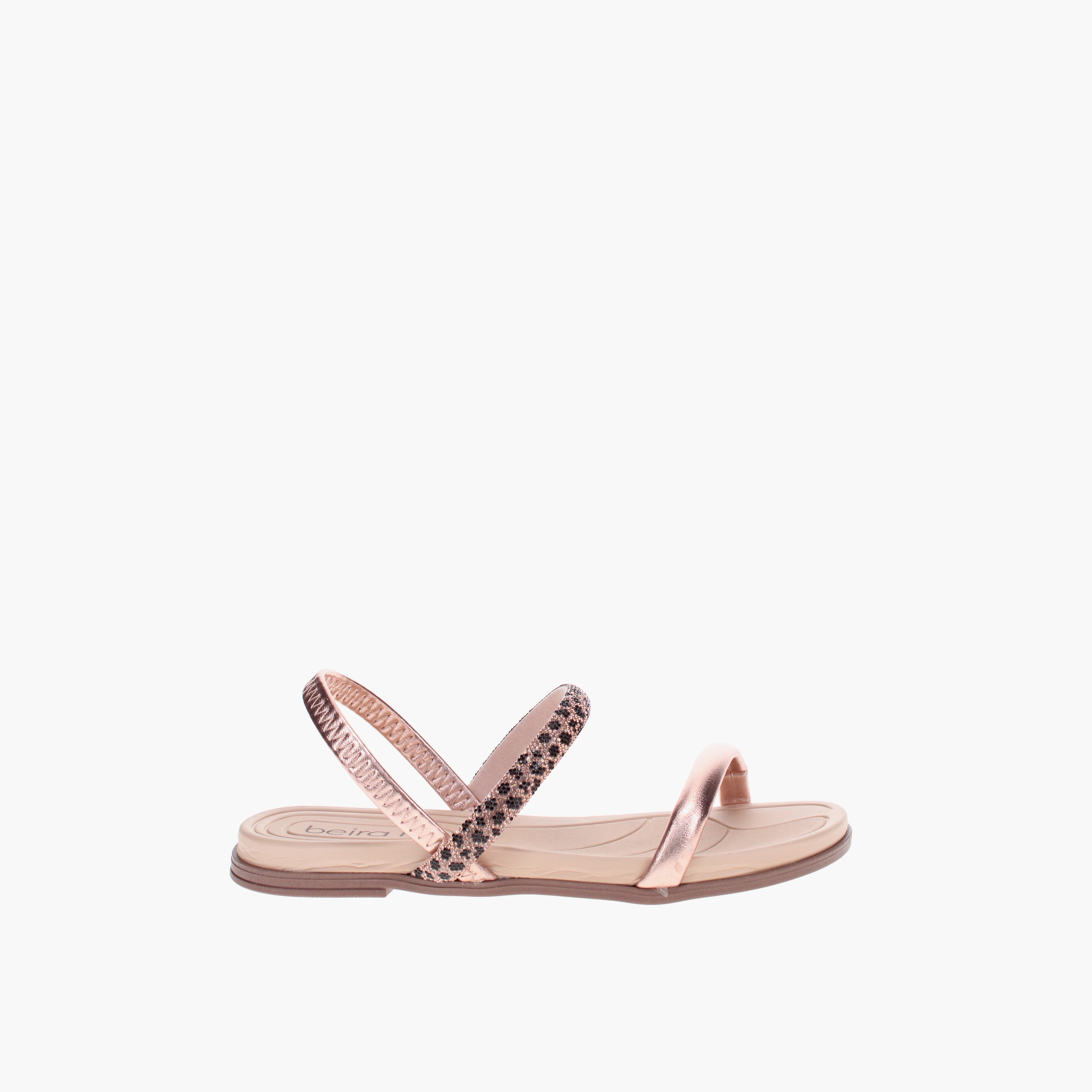 Beira Rio by Geoomnii  Women's Elastic Onix Strap Sandals | 8507-103-28388-98682       -women-shoes-sandals-flats-image-2