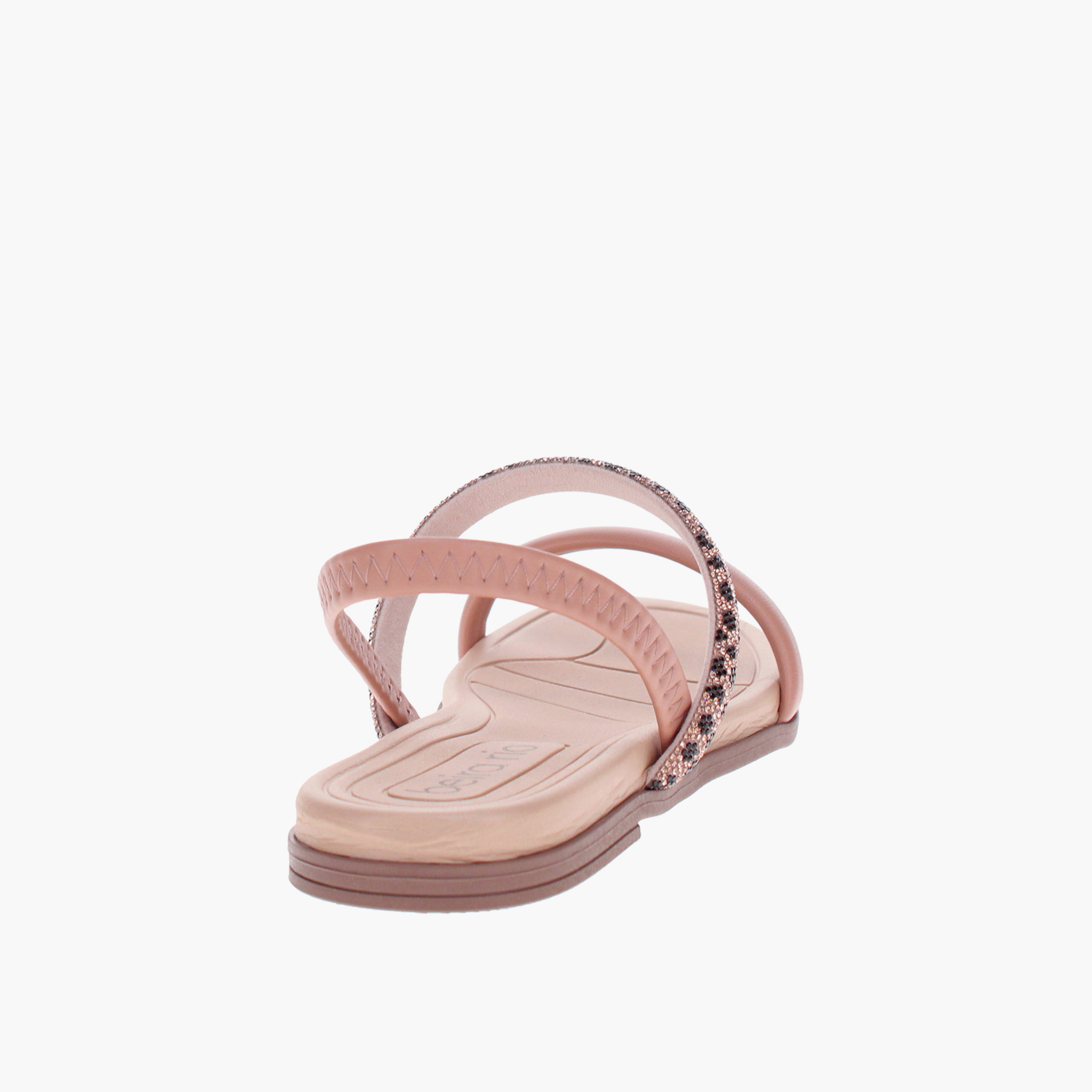 Beira Rio by Geoomnii  Women's Elastic Ski Strap Sandals | 8507-103-28389-98684       -women-shoes-sandals-flats-image-3