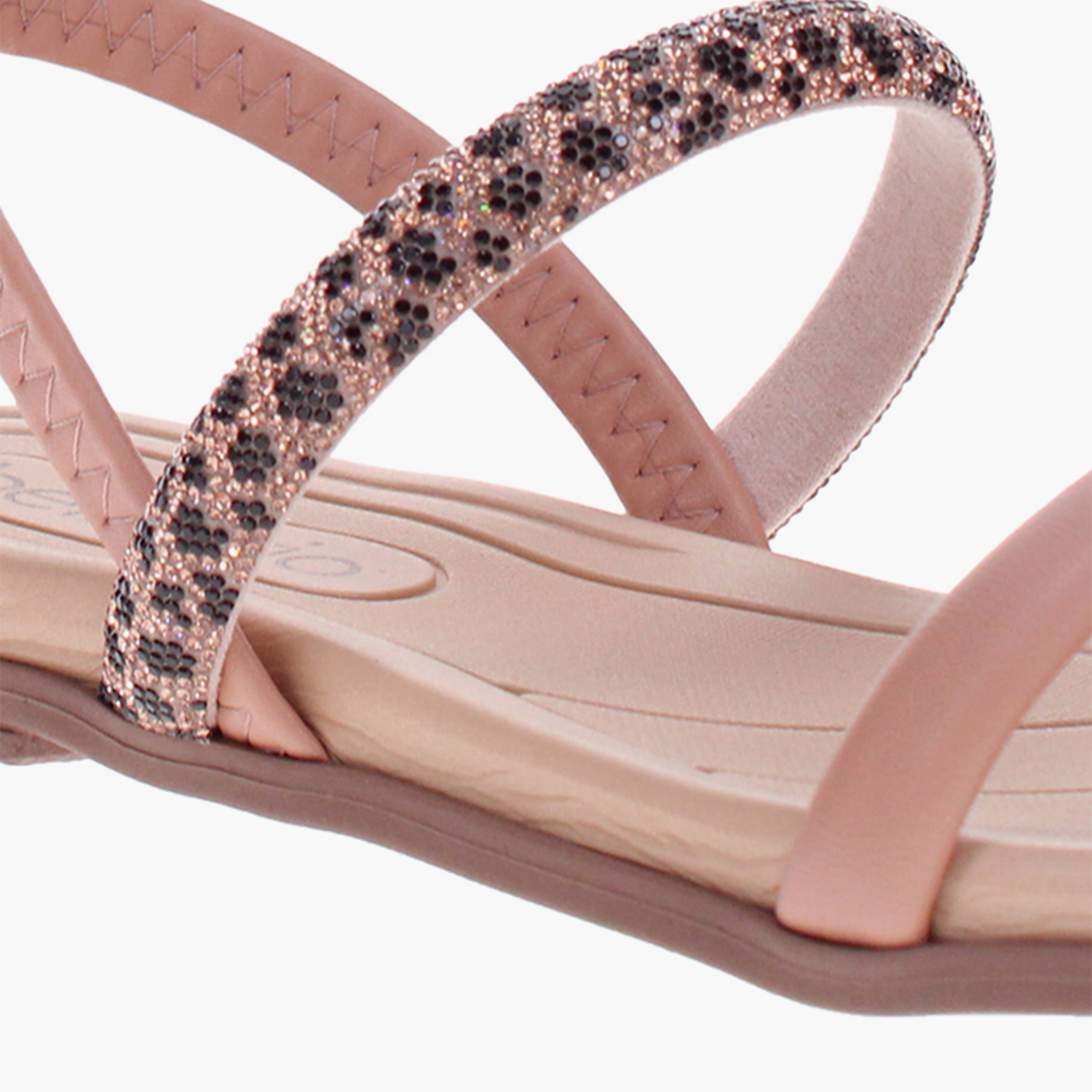 Beira Rio by Geoomnii  Women's Elastic Ski Strap Sandals | 8507-103-28389-98684       -women-shoes-sandals-flats-image-5