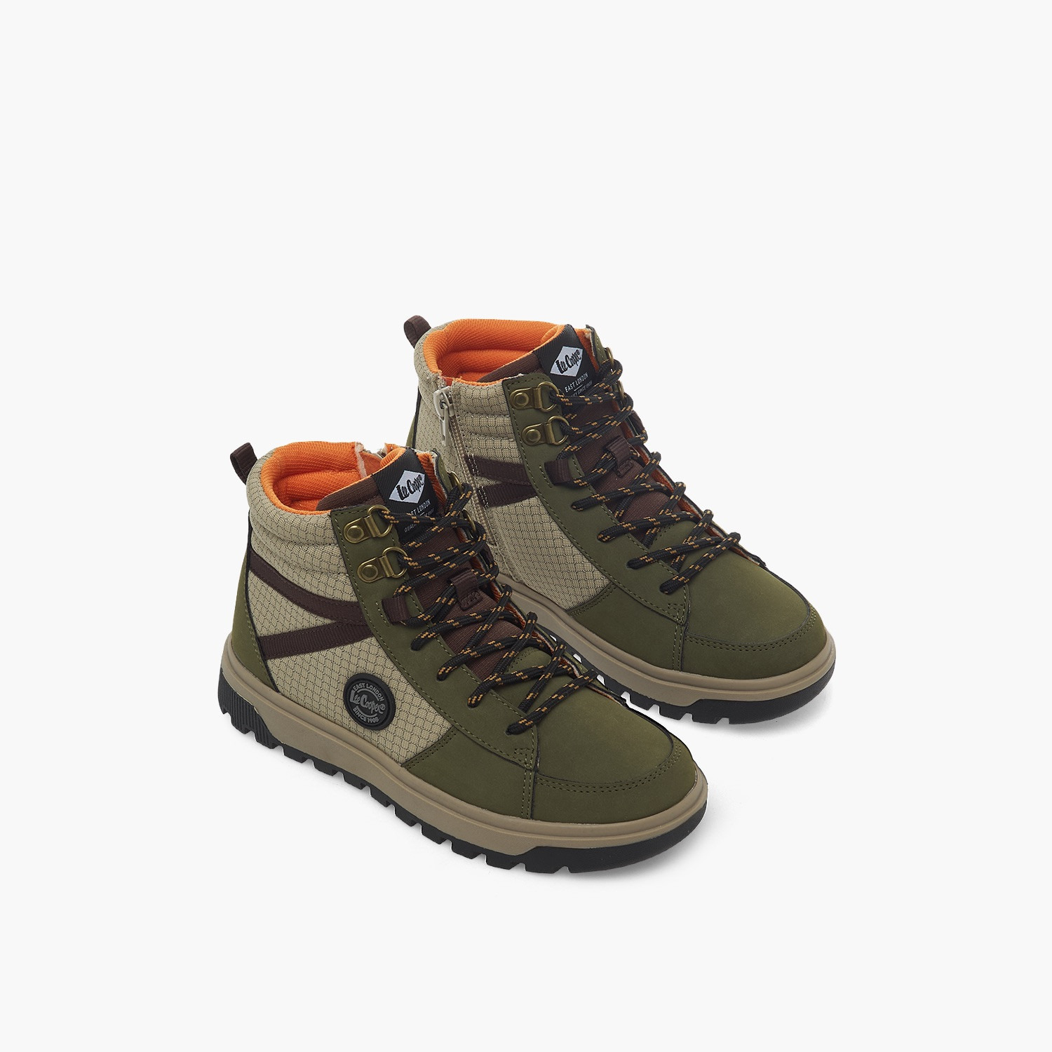 Lee Cooper Boys Lace-Up Ankle Boots-boys-shoes-boots-image-1