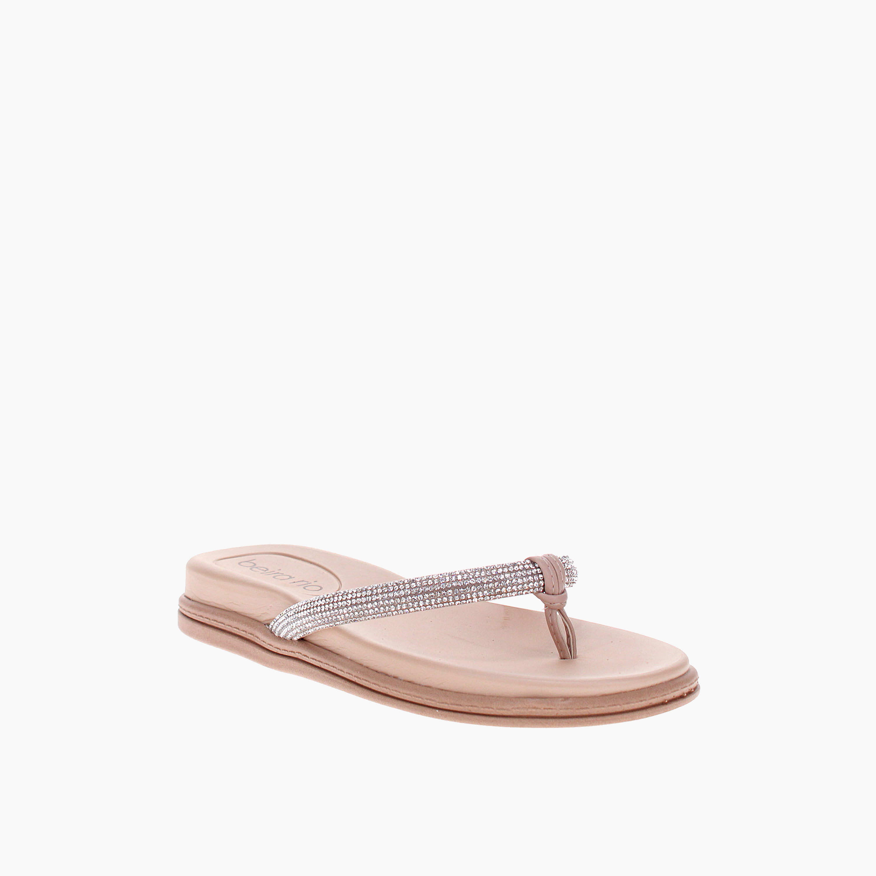 Beira Rio by Geoomnii  Women's Slip On Thaddaeus Slide Sandals | 8513-101-7551-32608      -women-shoes-sandals-flats-image-1