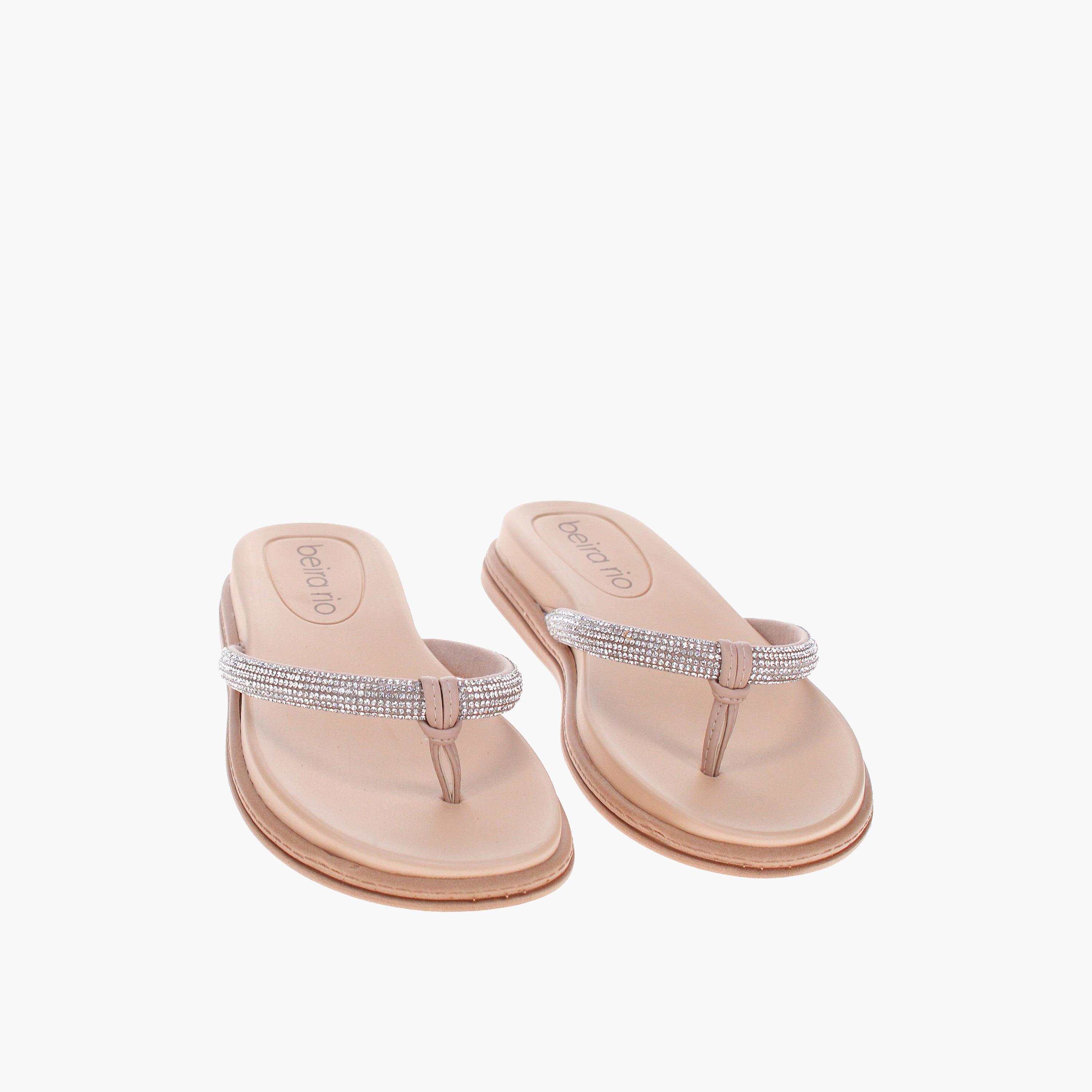 Beira Rio by Geoomnii  Women's Slip On Thaddaeus Slide Sandals | 8513-101-7551-32608      -women-shoes-sandals-flats-image-4
