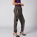 Striped Pants with Elasticised Waistband and Pocket Detail-Pants-thumbnailMobile-0