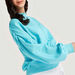 2Xtremz Solid Sweatshirt with Bishop Sleeves and High Neck-Sweatshirts-thumbnailMobile-2