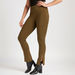 2Xtremz Ribbed Mid-Rise Jeggings with Slit Detail-Jeggings-thumbnail-4