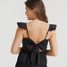 2Xtremz Lace Mini Tiered Dress with Ruffles and Tie Up-Dresses-thumbnail-5