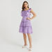 2Xtremz Lace Mini Tiered Dress with Ruffles and Tie Up-Dresses-thumbnailMobile-1