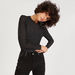 2Xtremz Glittered Bodysuit with Long Sleeves and Crew Neck-Shirts & Blouses-thumbnail-2