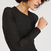 2Xtremz Glittered Bodysuit with Long Sleeves and Crew Neck-Shirts & Blouses-thumbnail-4