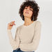 2Xtremz Glittered Bodysuit with Long Sleeves and Crew Neck-Shirts & Blouses-thumbnailMobile-3