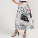 2Xtremz Printed A-line Skirt with Elasticated Hemline-Skirts-thumbnail-0