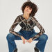 2Xtremz Printed Crew Neck Bodysuit with Long Sleeves-Shirts & Blouses-thumbnailMobile-2