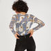 2Xtremz Printed Bodysuit with Crew Neck and Long Sleeves-Shirts & Blouses-thumbnail-3