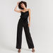 2Xtremz Solid Jumpsuit with Tie-Up Waist Belt and Chain Straps-Jumpsuits & Playsuits-thumbnailMobile-5