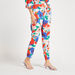 2Xtremz Floral Print Mid-Rise Pants with Elasticised Waist and Pockets-Pants-thumbnailMobile-0