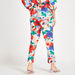 2Xtremz Floral Print Mid-Rise Pants with Elasticised Waist and Pockets-Pants-thumbnailMobile-3