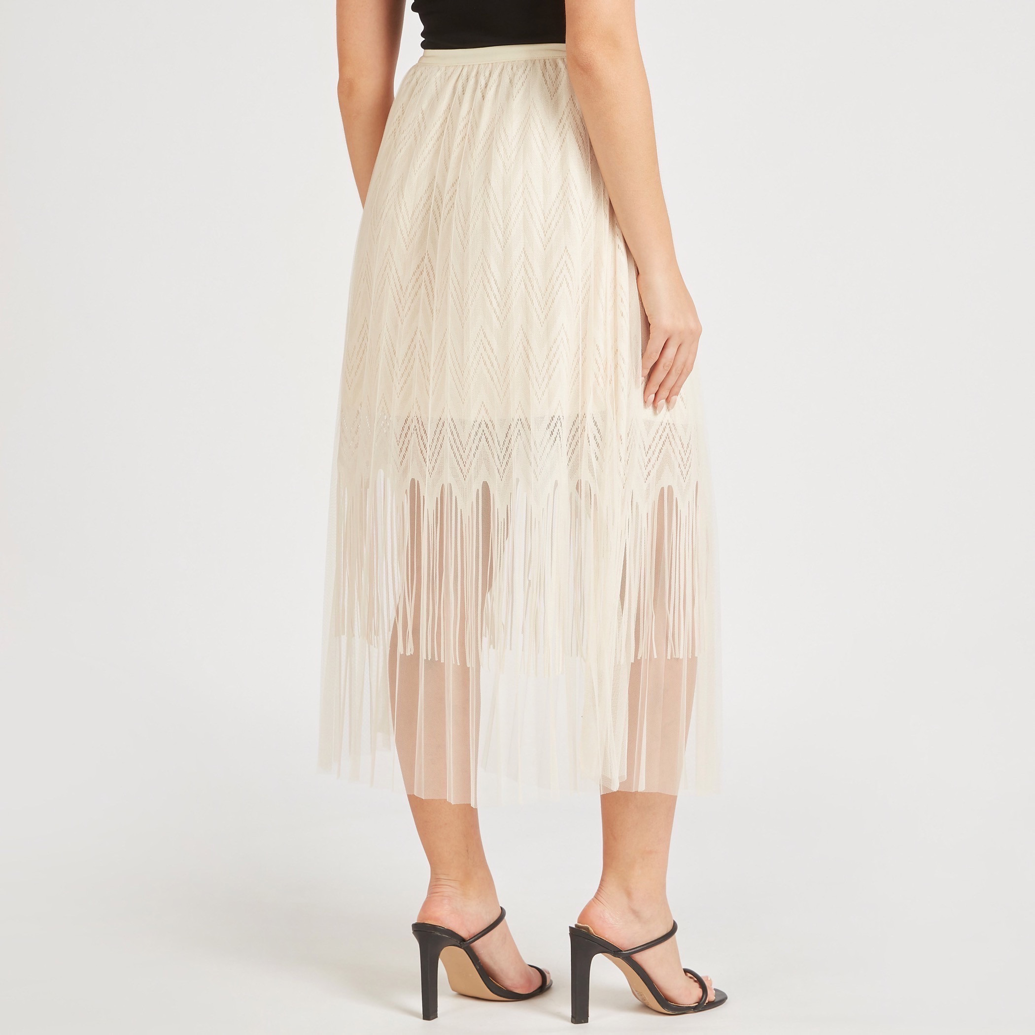 2Xtremz Lace A-line Midi Skirt with Elasticated Waistband-women-clothing-skirts-image-12