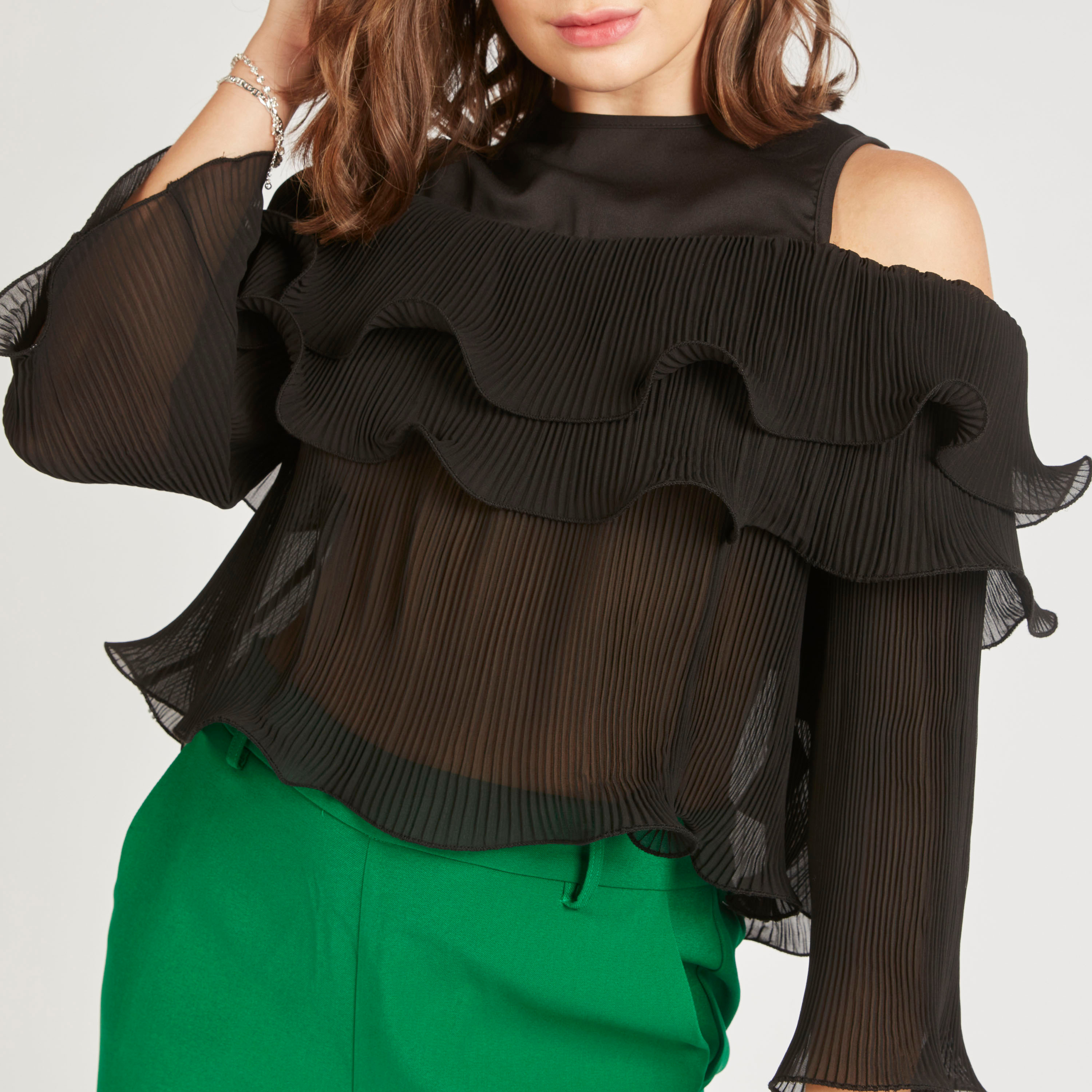 بلوزة مكشوفة الأكتاف بكشكش من توإكستريمز-women-clothing-shirtsandblouses-blouses-image-7