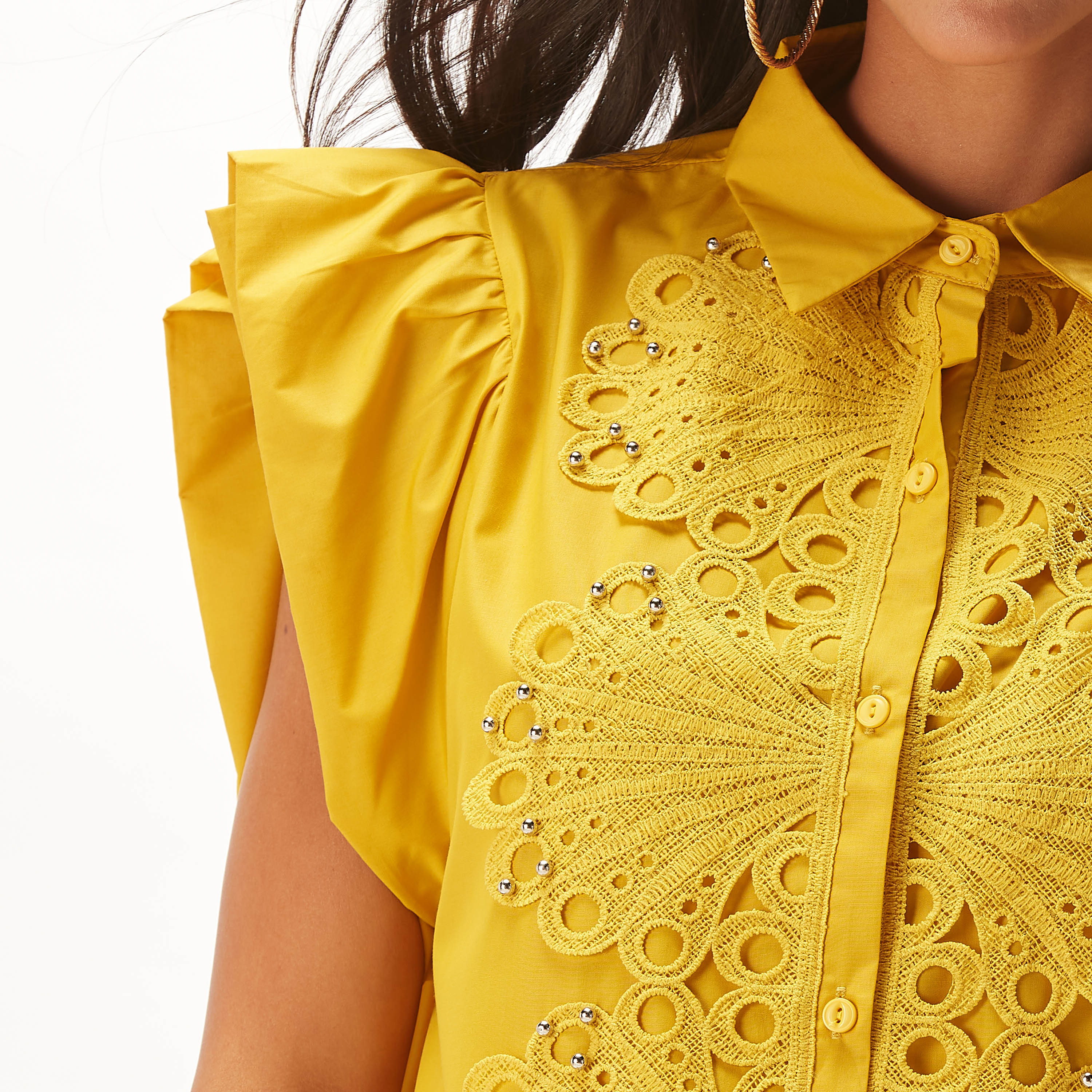 فستان تيشيرت بارز الملمس بأكمام قصيرة-women-clothing-dresses-image-12
