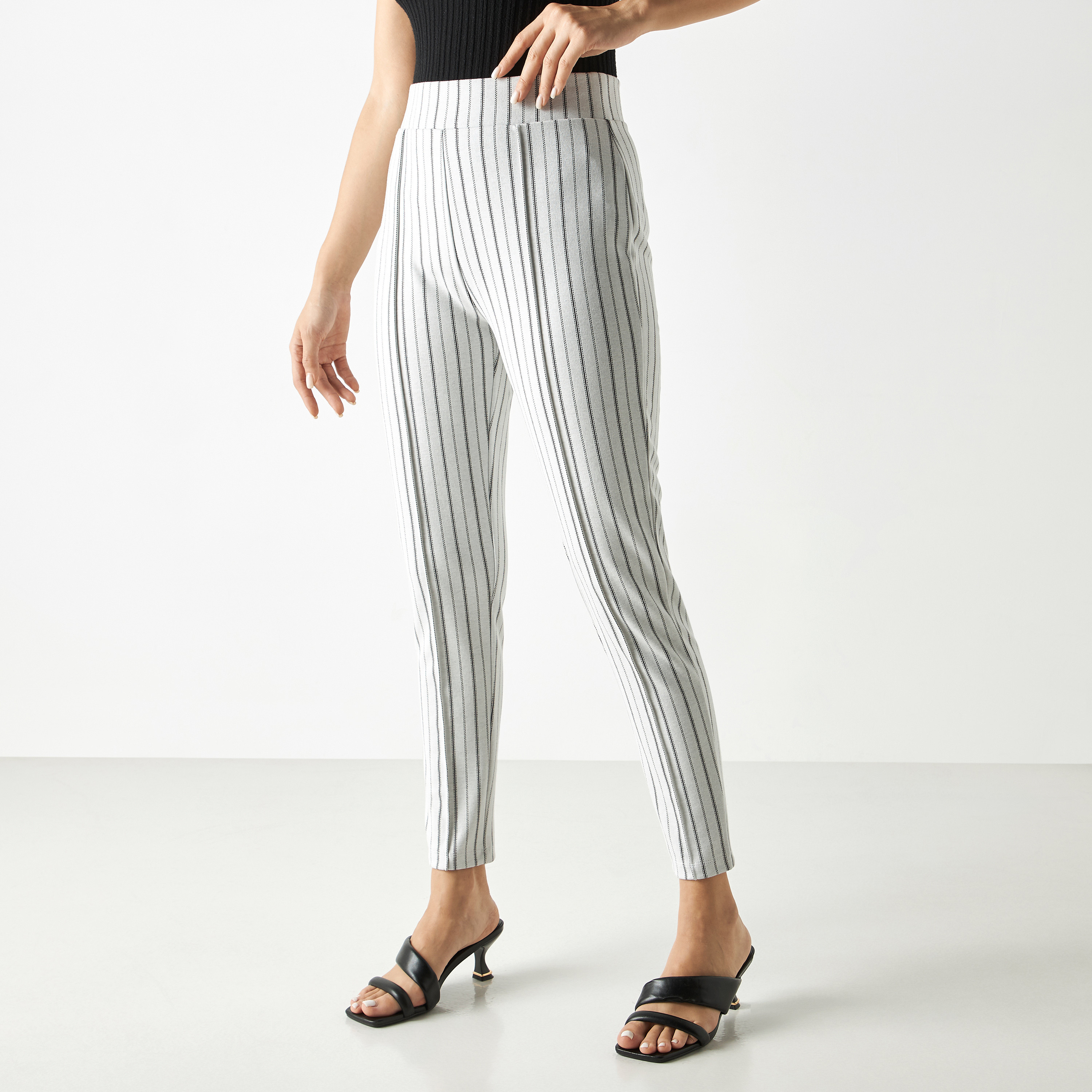 Striped treggings 2025