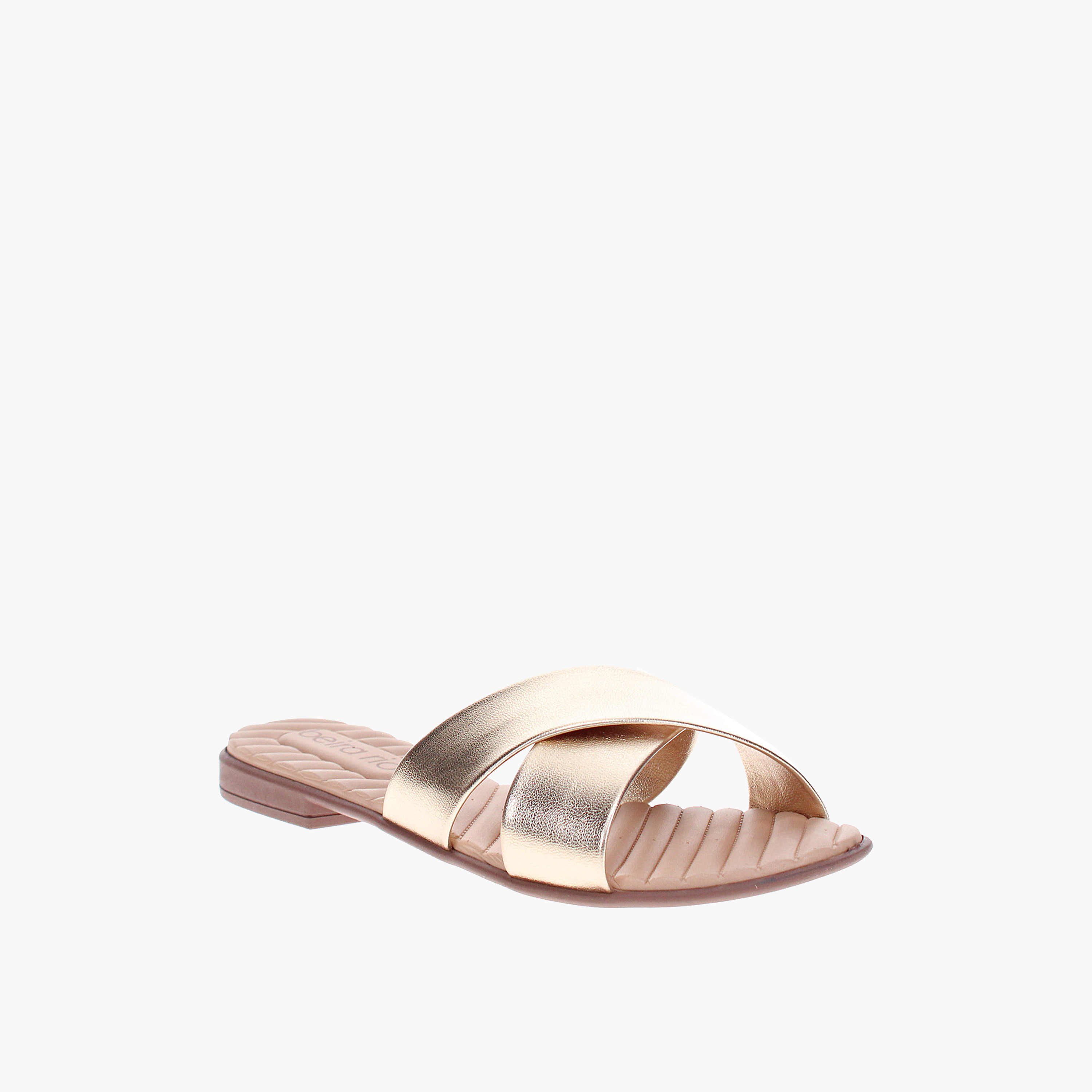 Beira Rio by Geoomnii  Women's Slip On Nija Slide Sandals | 8519-101-14710-66      -women-shoes-sandals-flats-image-1