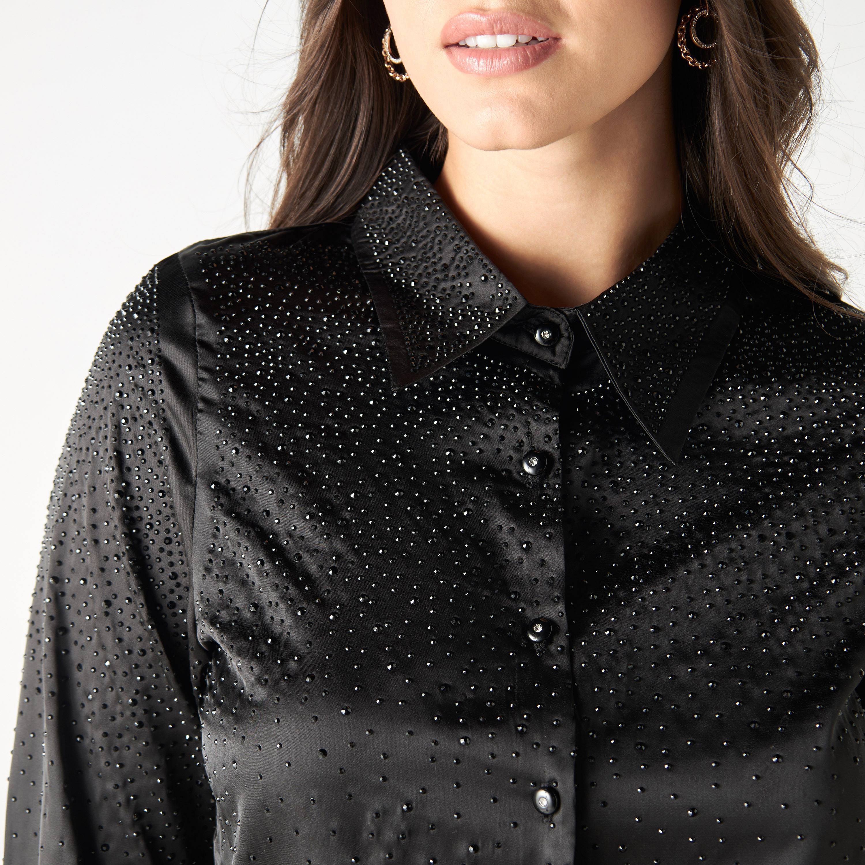 2Xtremz Embellished Shirt with Long Sleeves-women-clothing-shirtsandblouses-shirts-image-4