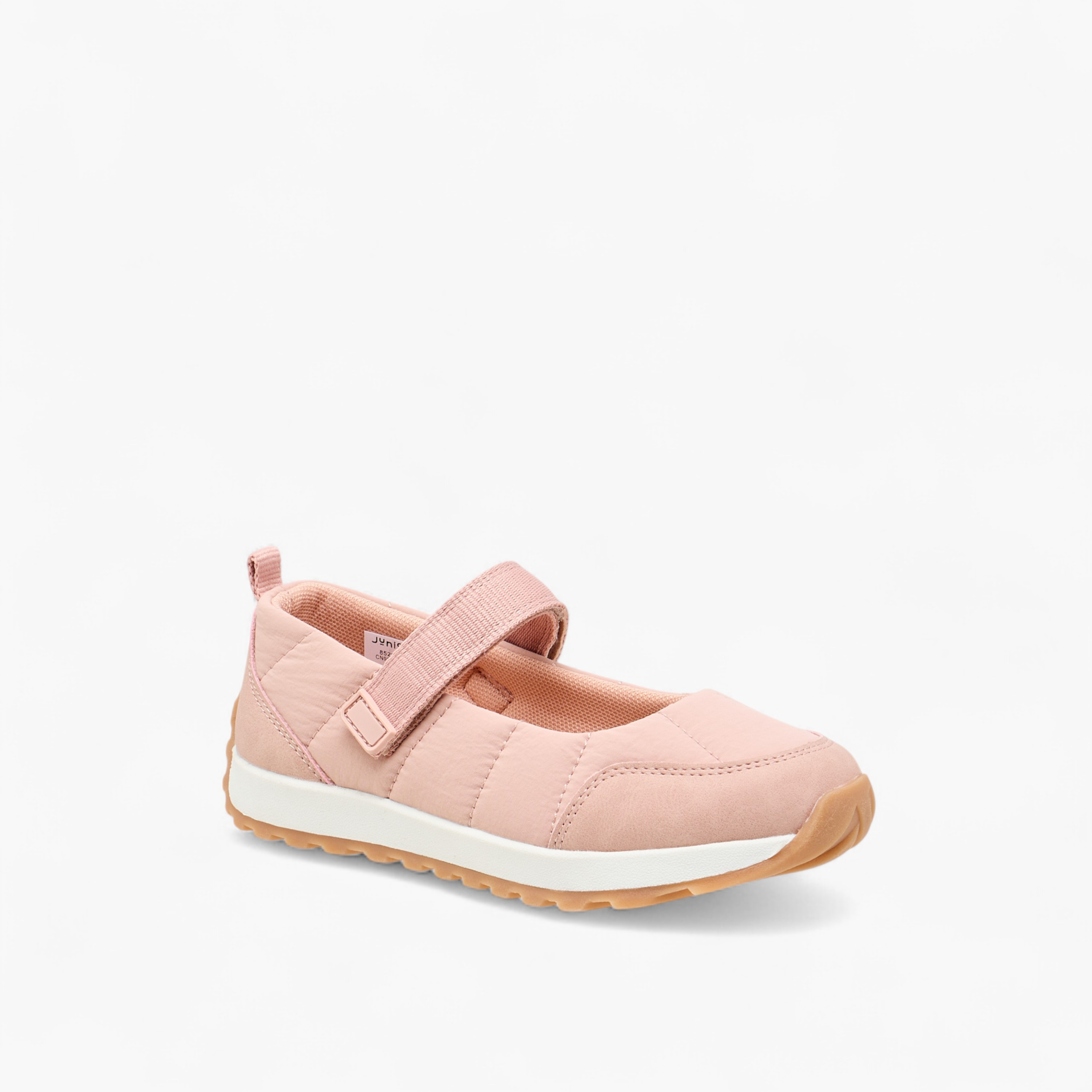 Juniors Textured Mary Jane Shoes with Hook and Loop Closure-girls-shoes-sneakers-image-2