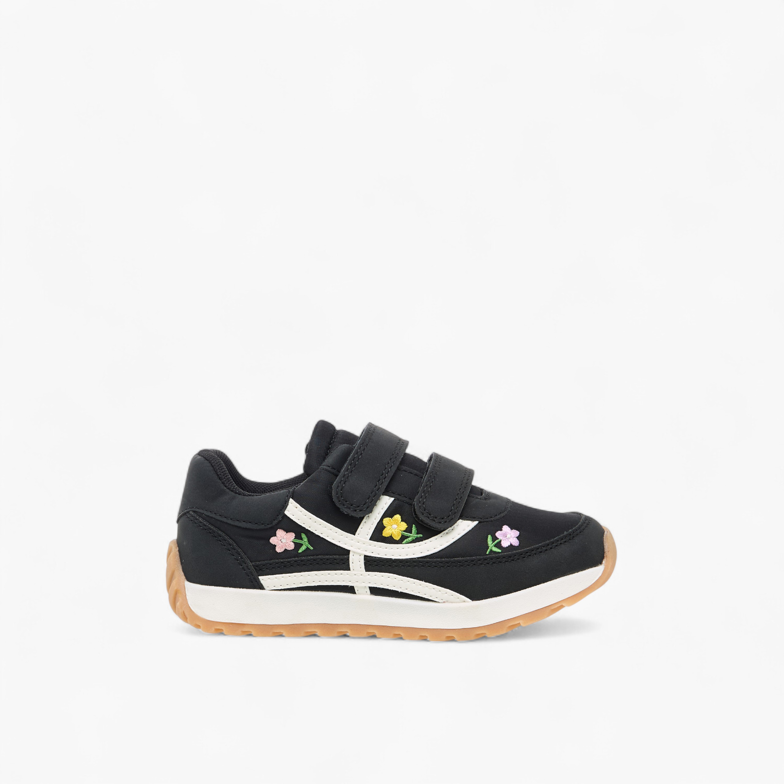 حذاء سنيكرز مطرّز بزهور للبنات من جونيورز-girls-shoes-sneakers-image-3